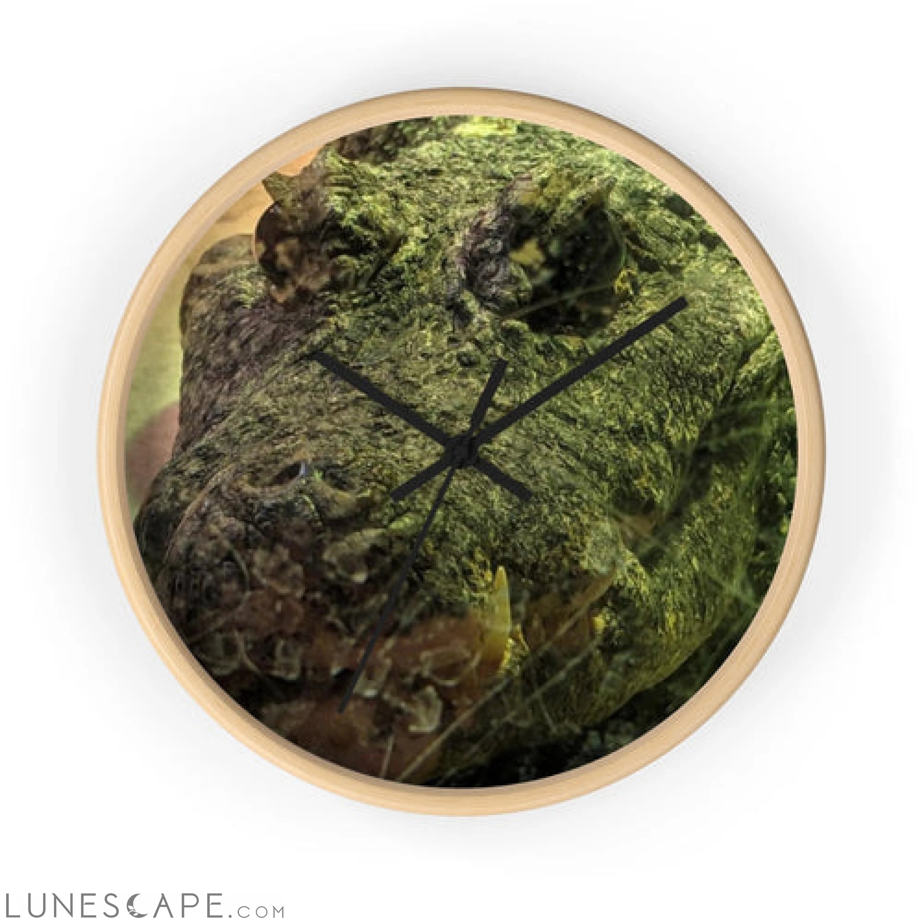 Crocodile Wall clock LUNESCAPE