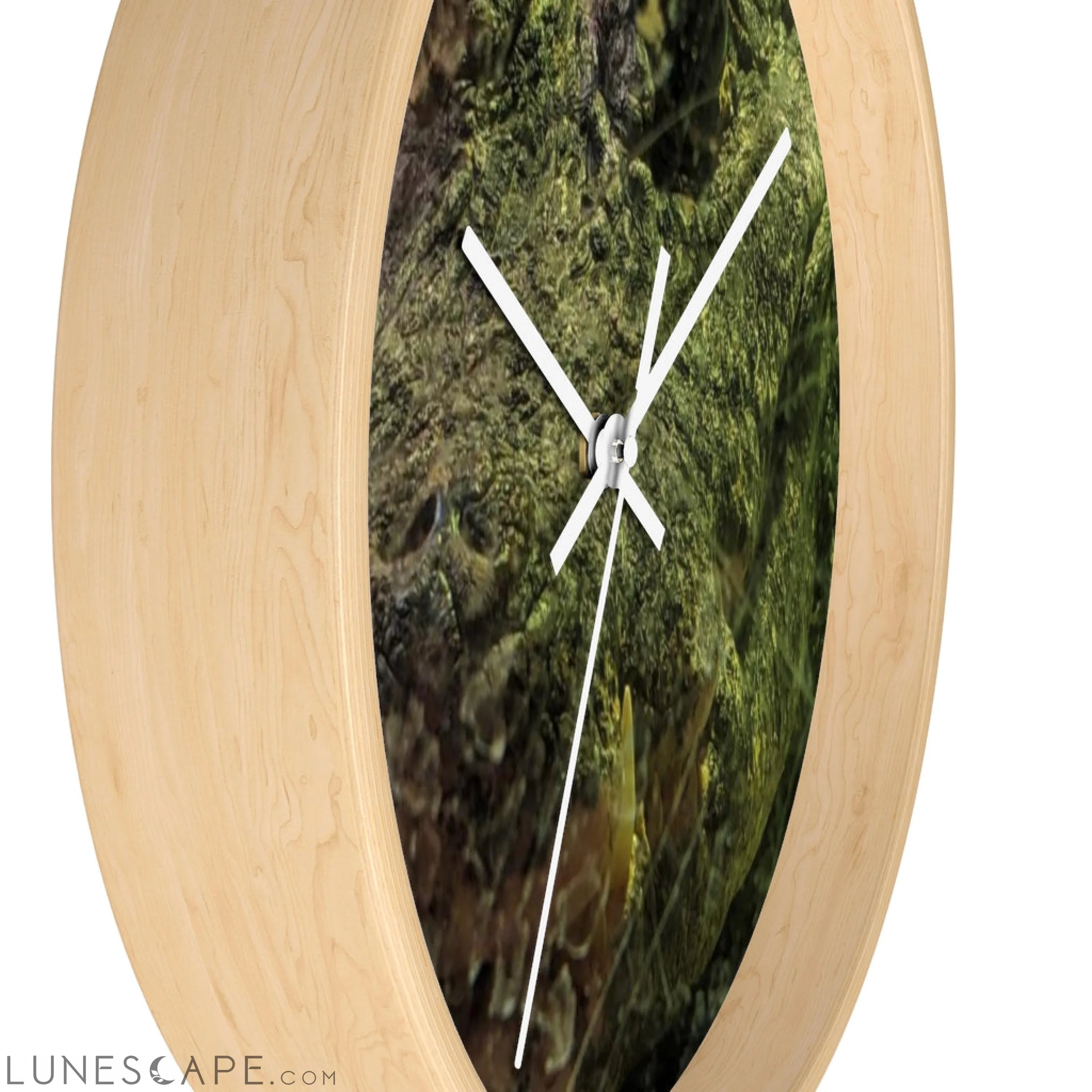 Crocodile Wall clock LUNESCAPE