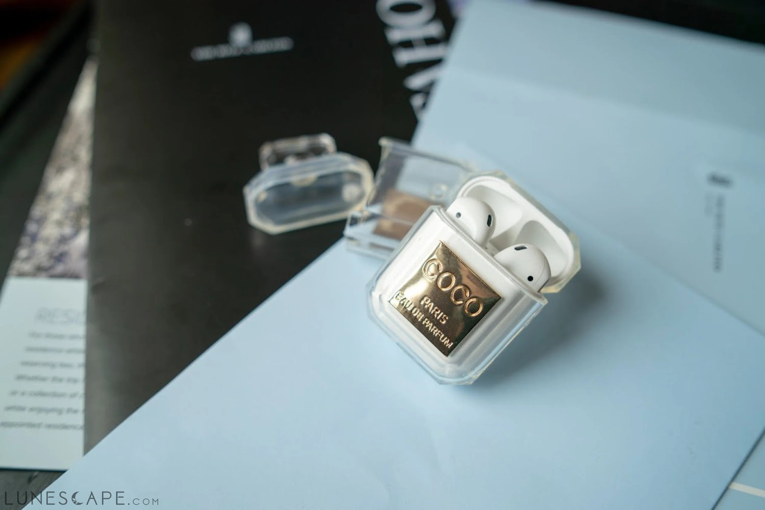 Crystal Perfume AirPods Case LUNESCAPE