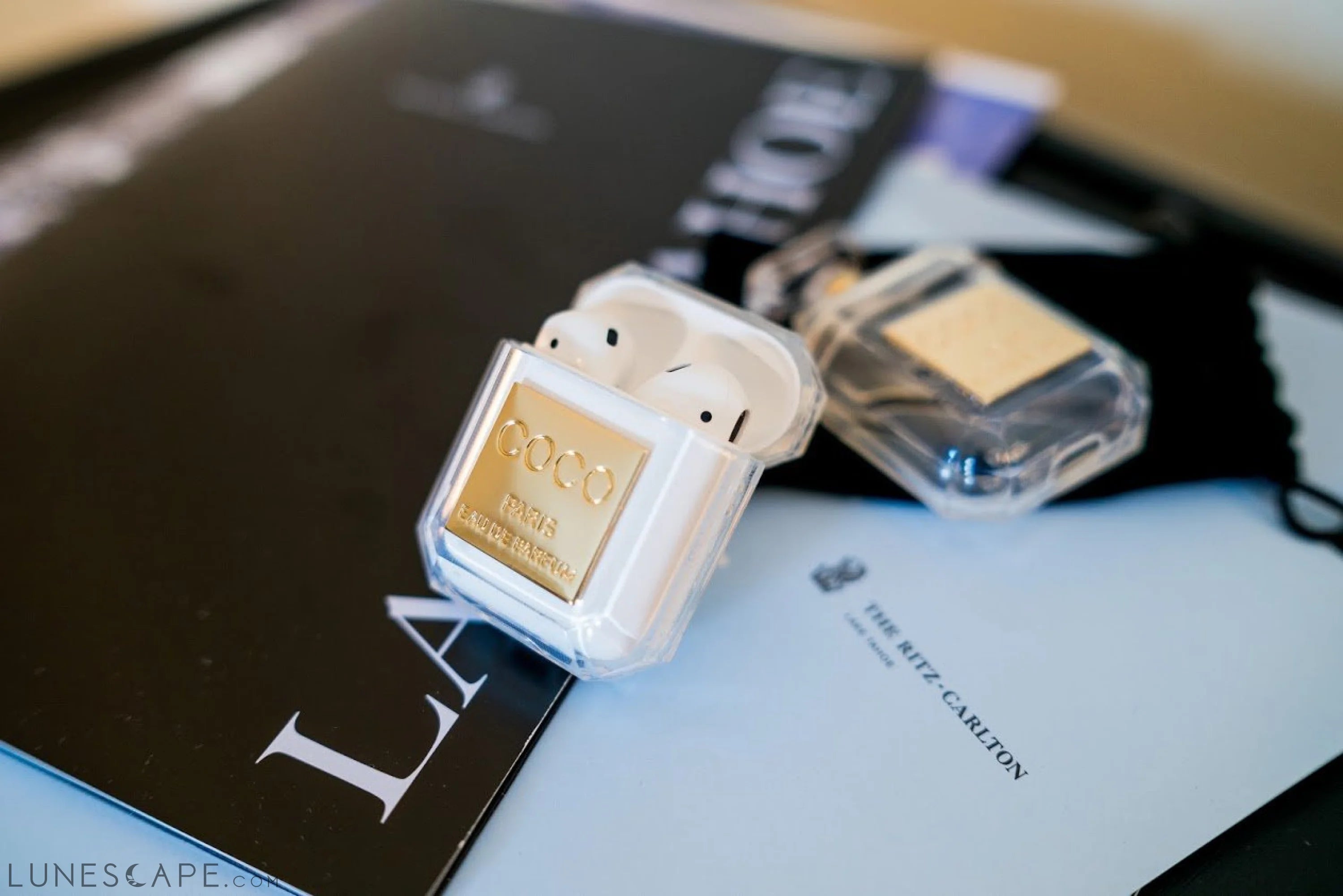 Crystal Perfume AirPods Case LUNESCAPE