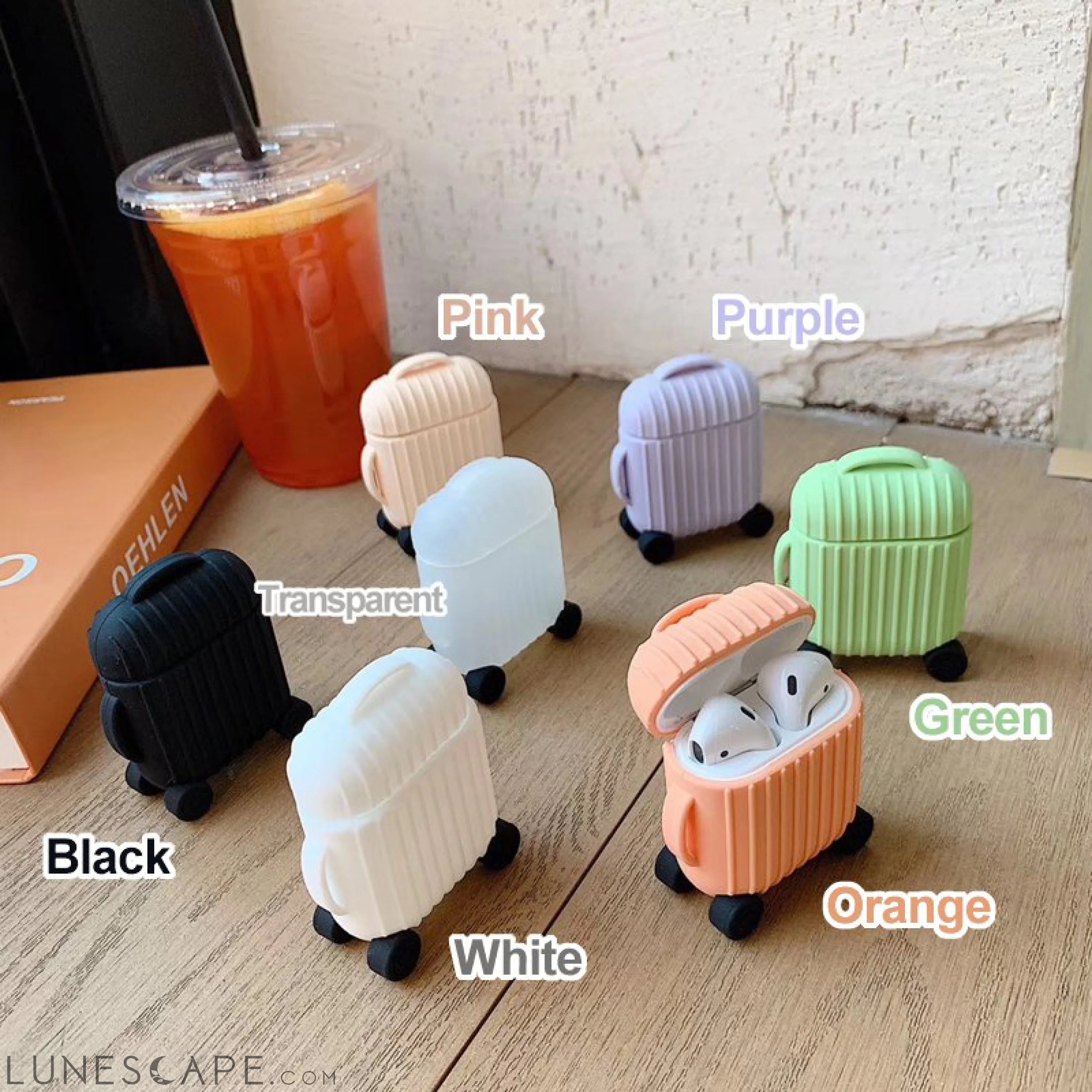Cute AirPods Suitcase LUNESCAPE