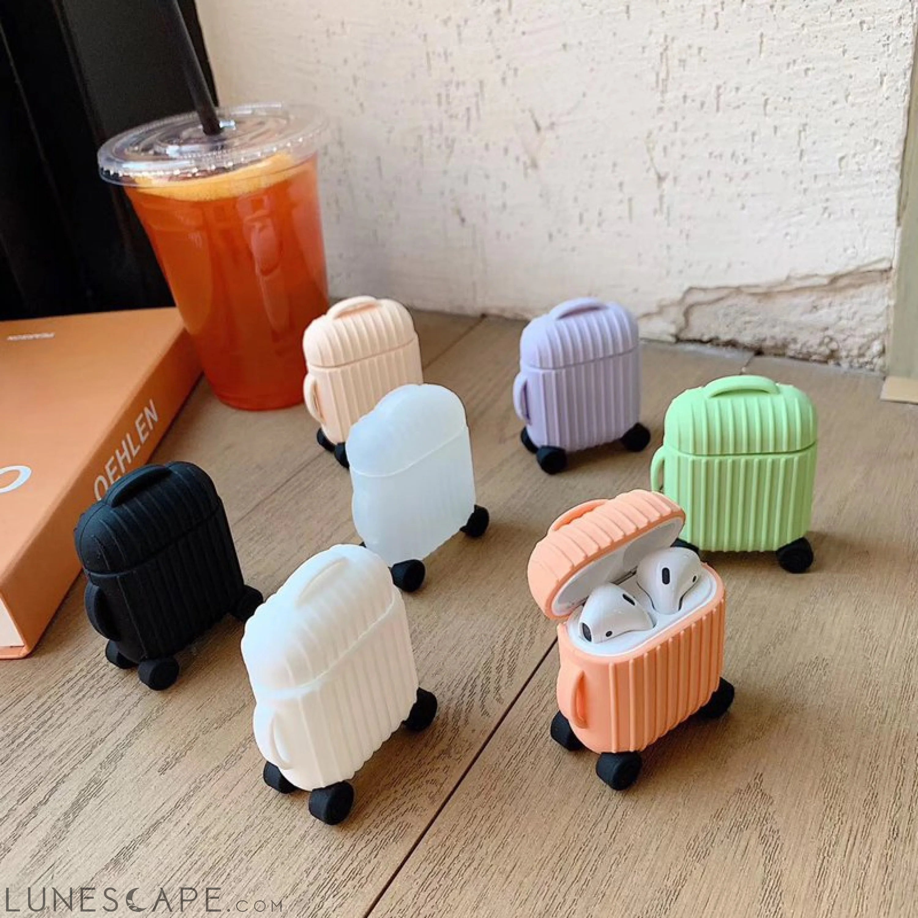 Cute AirPods Suitcase LUNESCAPE