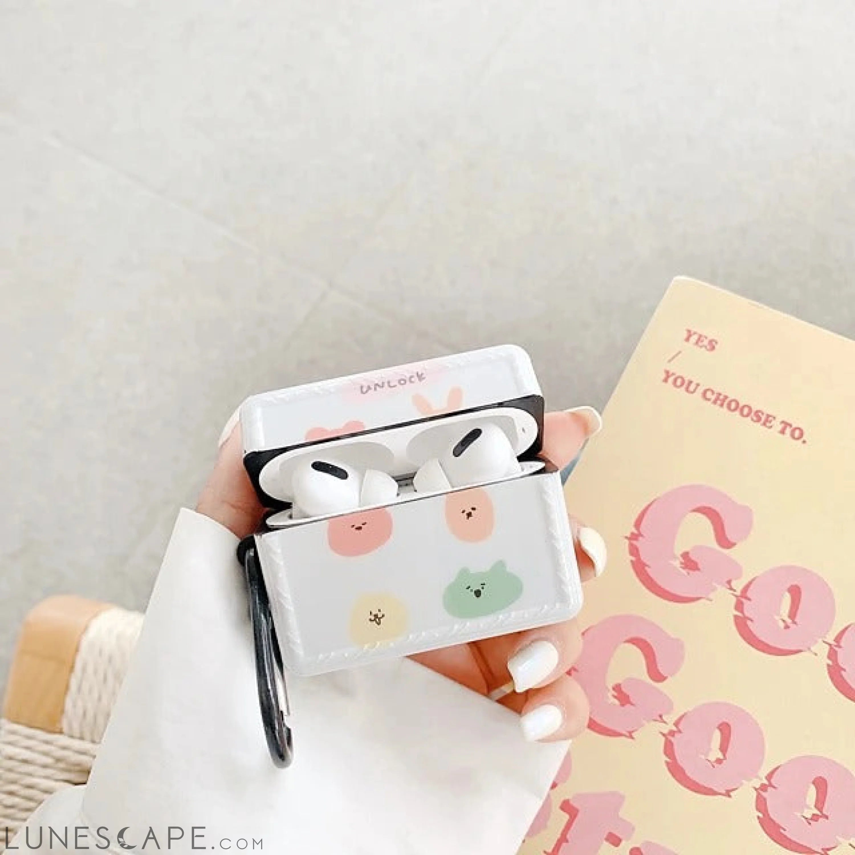 Cute Animal AirPods Pro Headphone Case LUNESCAPE