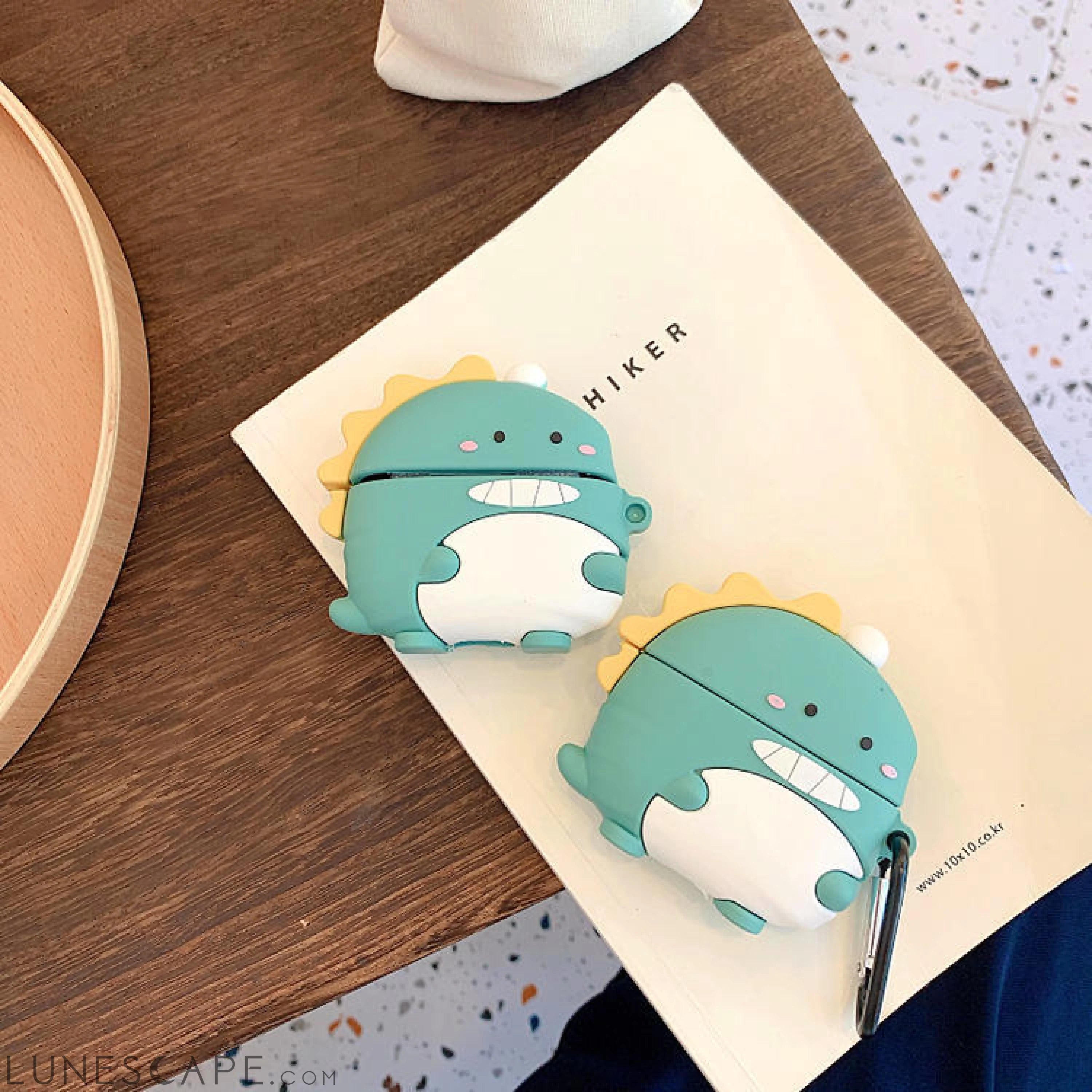 Cute Dinosaur AirPods Pro Headphone Case LUNESCAPE