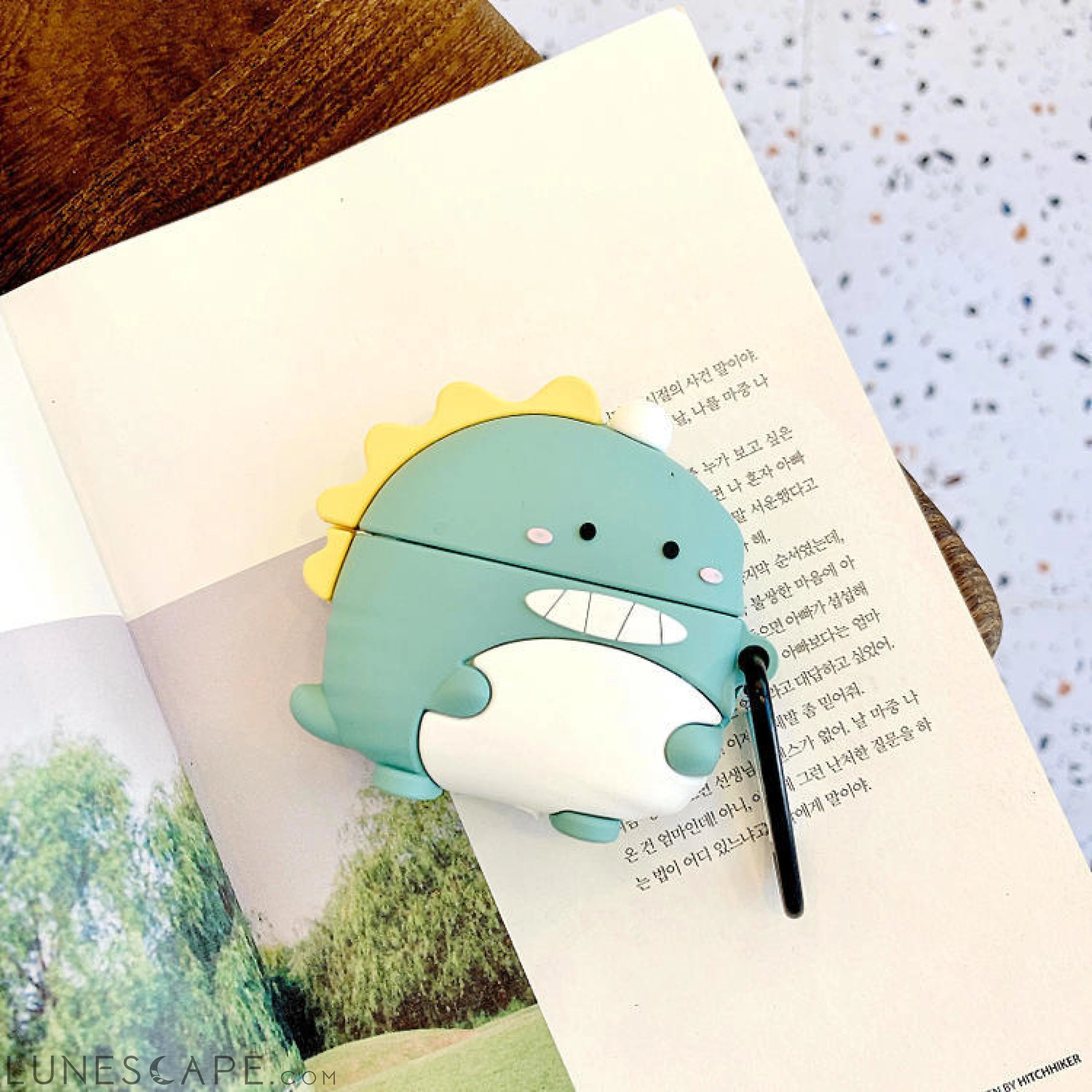 Cute Dinosaur AirPods Pro Headphone Case LUNESCAPE