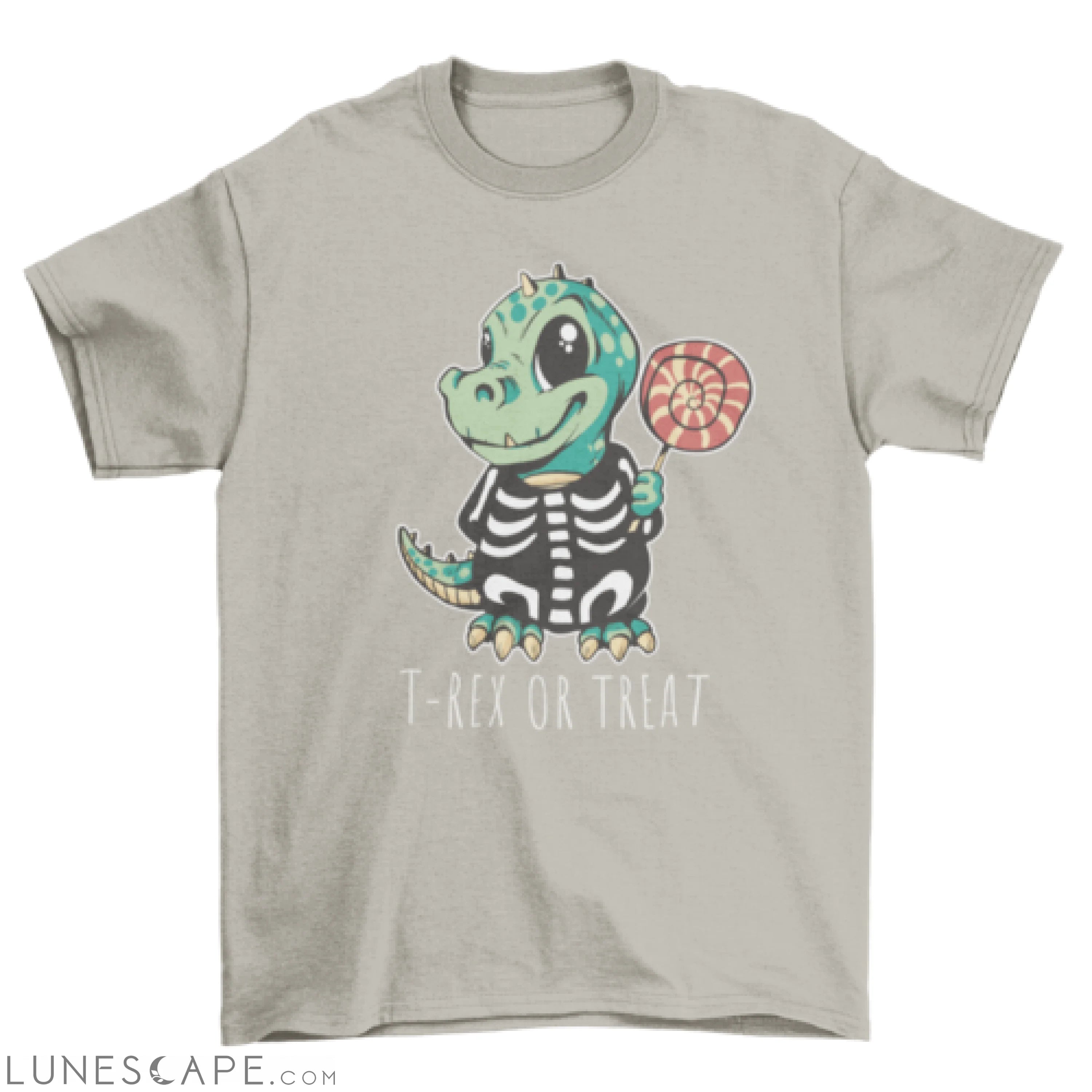 Cute dinosaur in costume t-shirt LUNESCAPE
