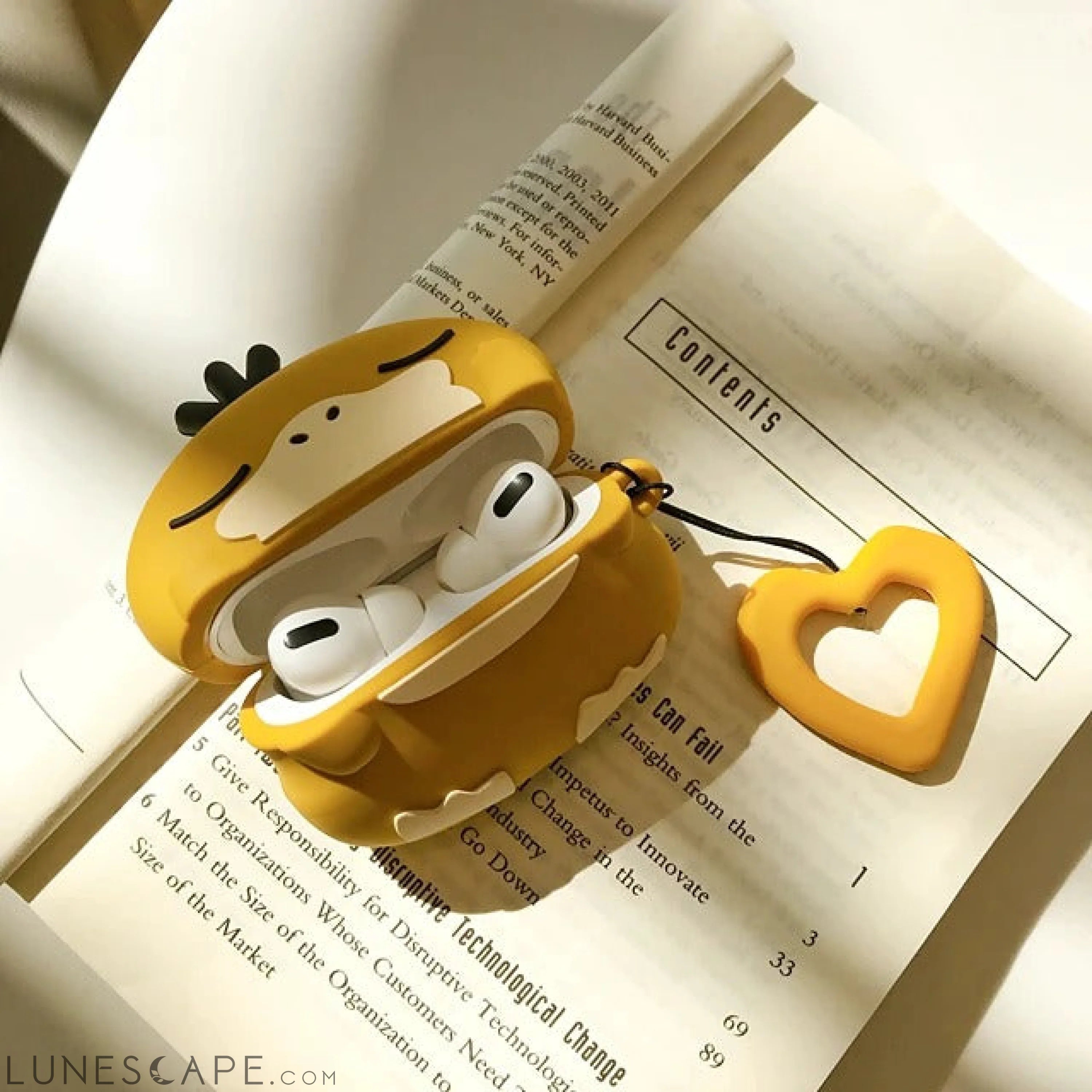 Cute Duck AirPods Pro Headphone Case LUNESCAPE