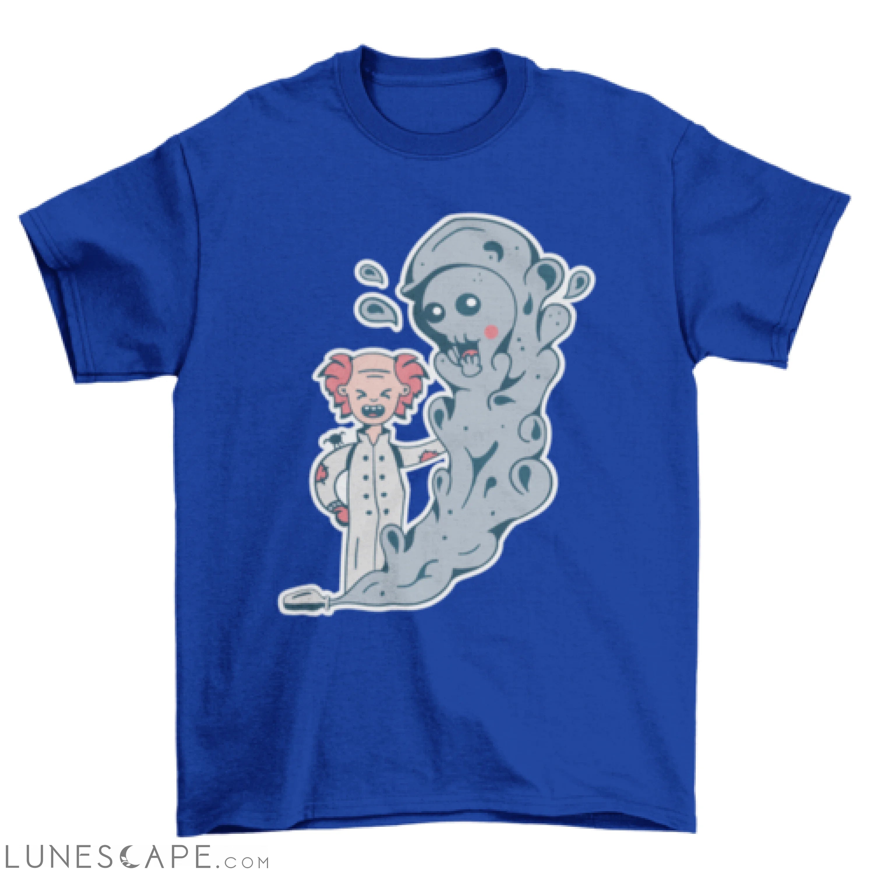 Cute Mad Scientist T-shirt Design LUNESCAPE