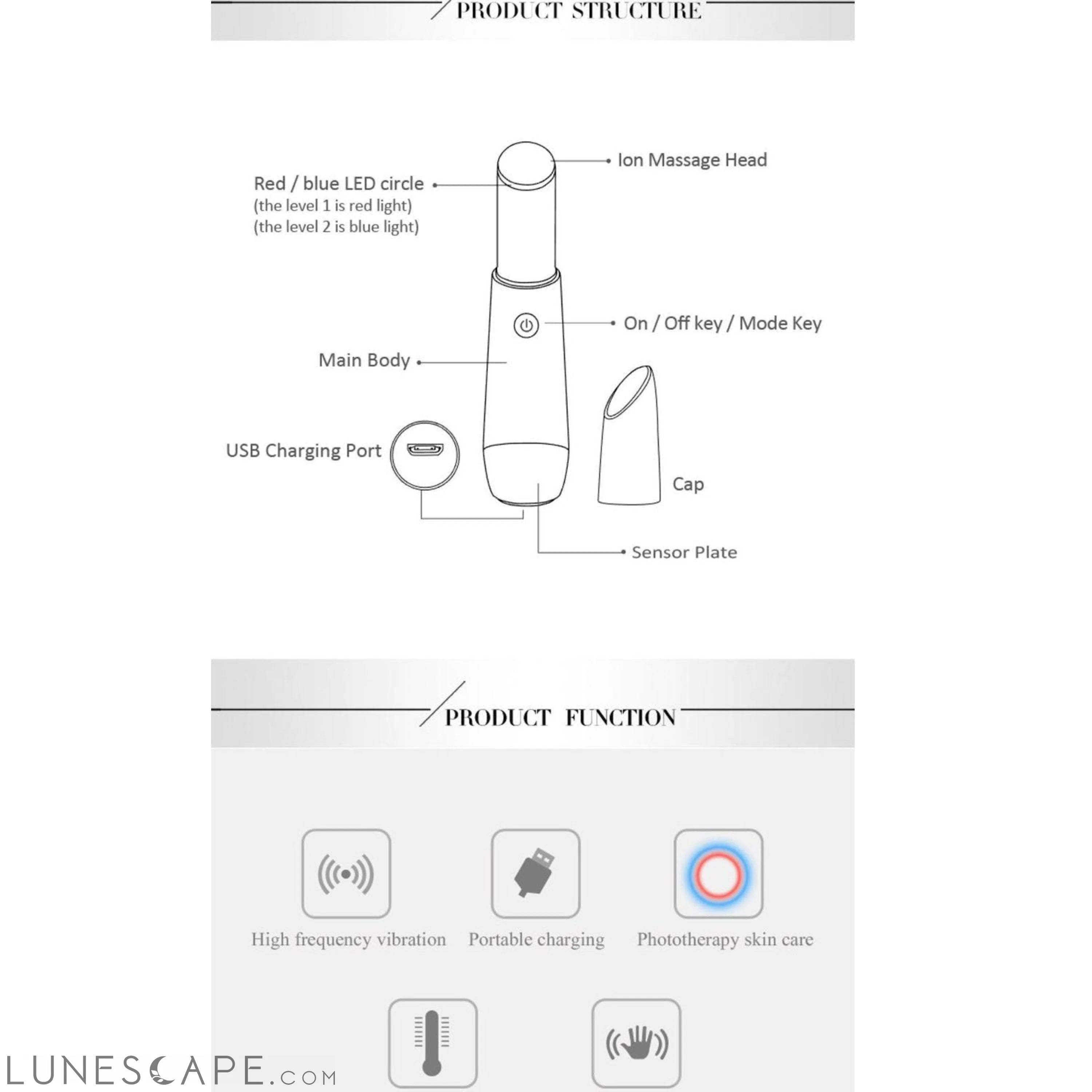 D-Tech EYE Device - Dynamic Innovation Labs LUNESCAPE