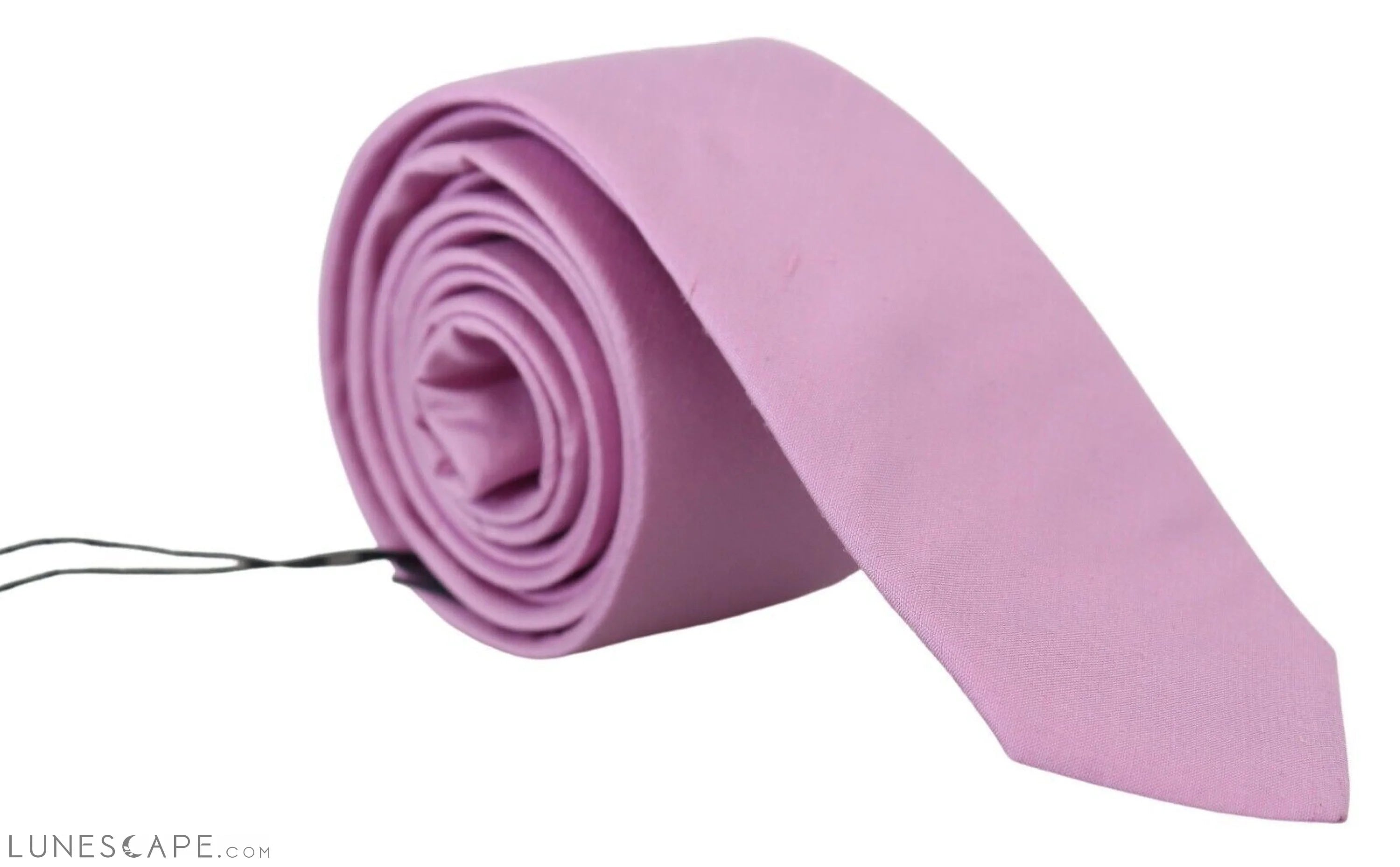 Daniele Alessandrini Elegant Silk Men's Tie in Pink LUNESCAPE