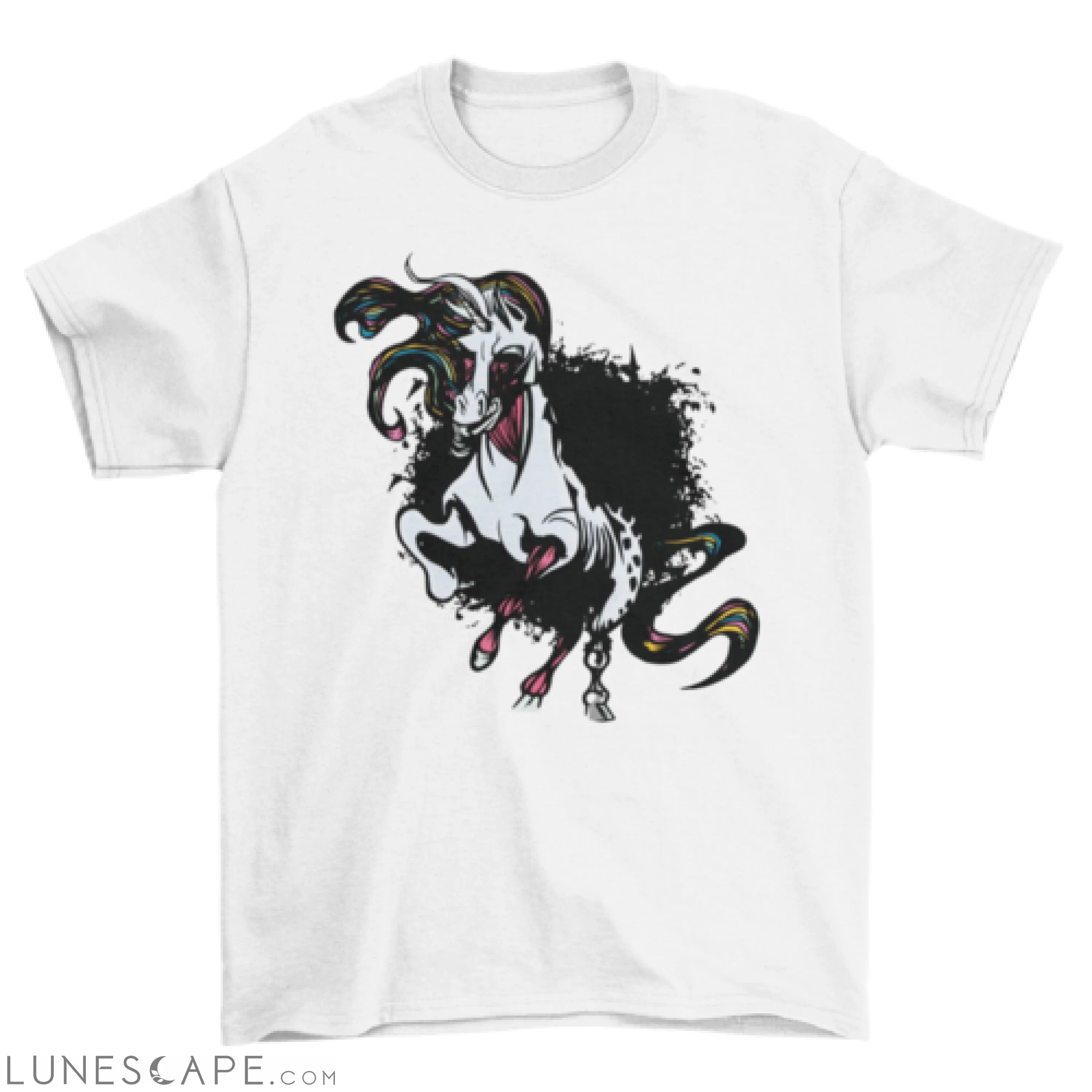 Dark unicorn t-shirt LUNESCAPE