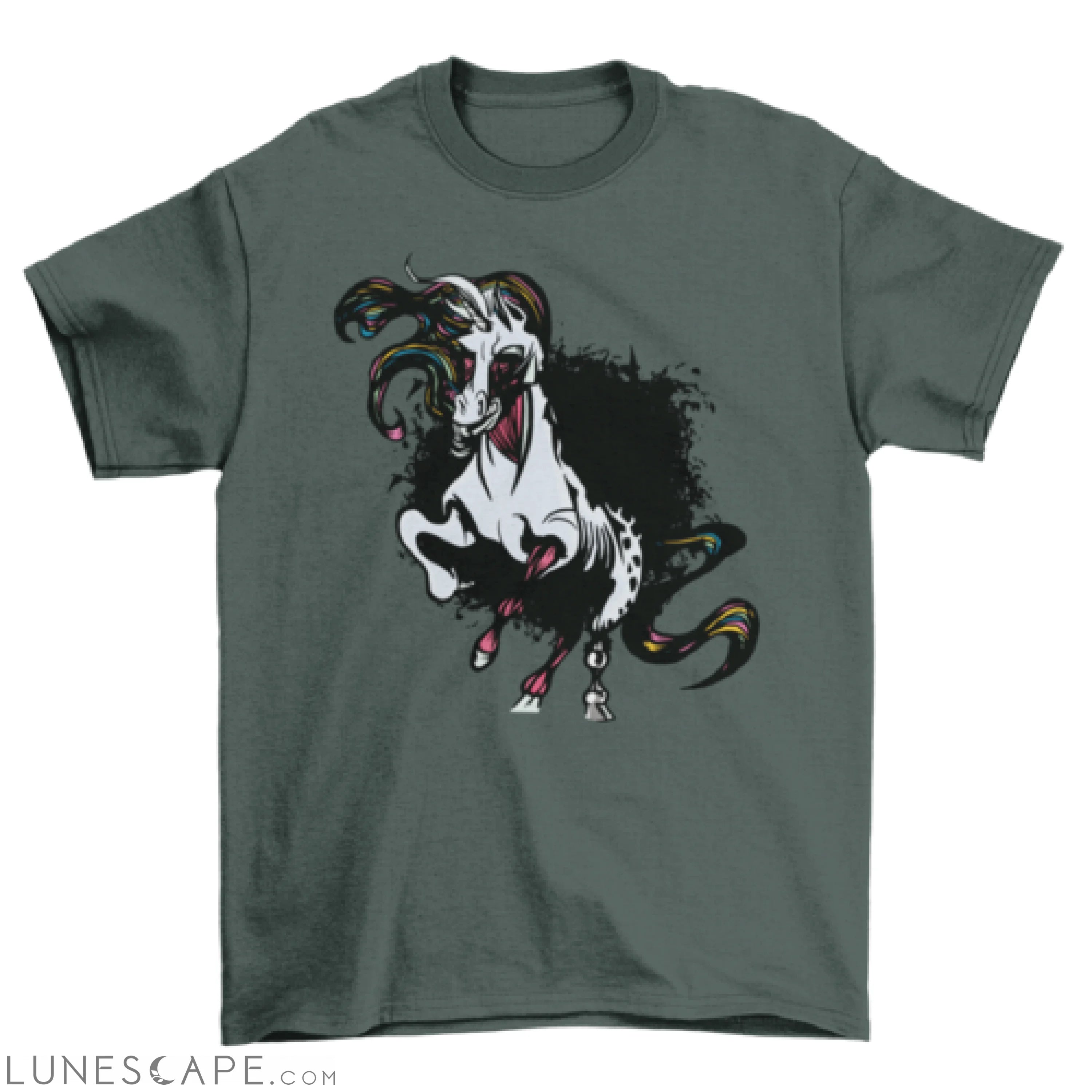 Dark unicorn t-shirt LUNESCAPE