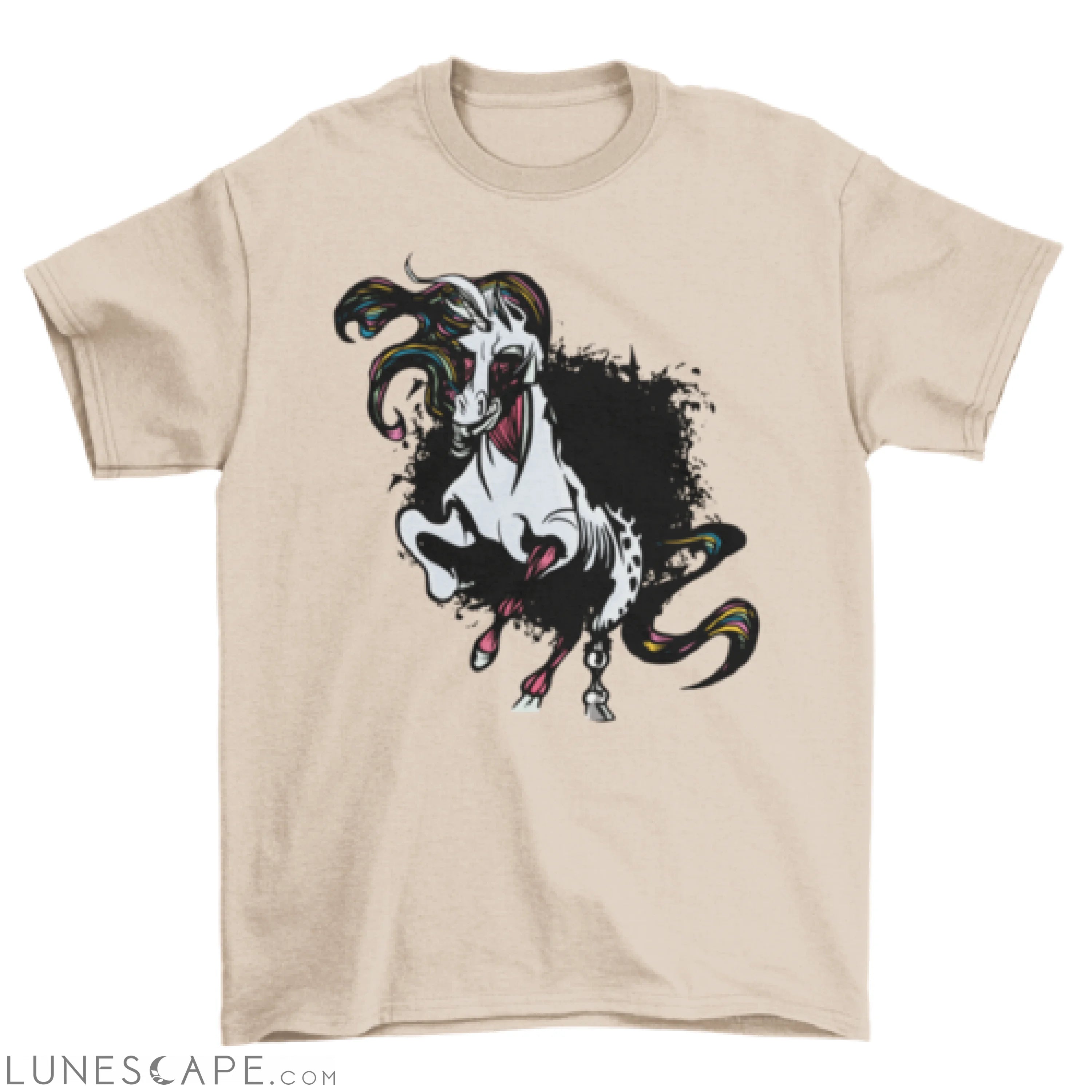 Dark unicorn t-shirt LUNESCAPE