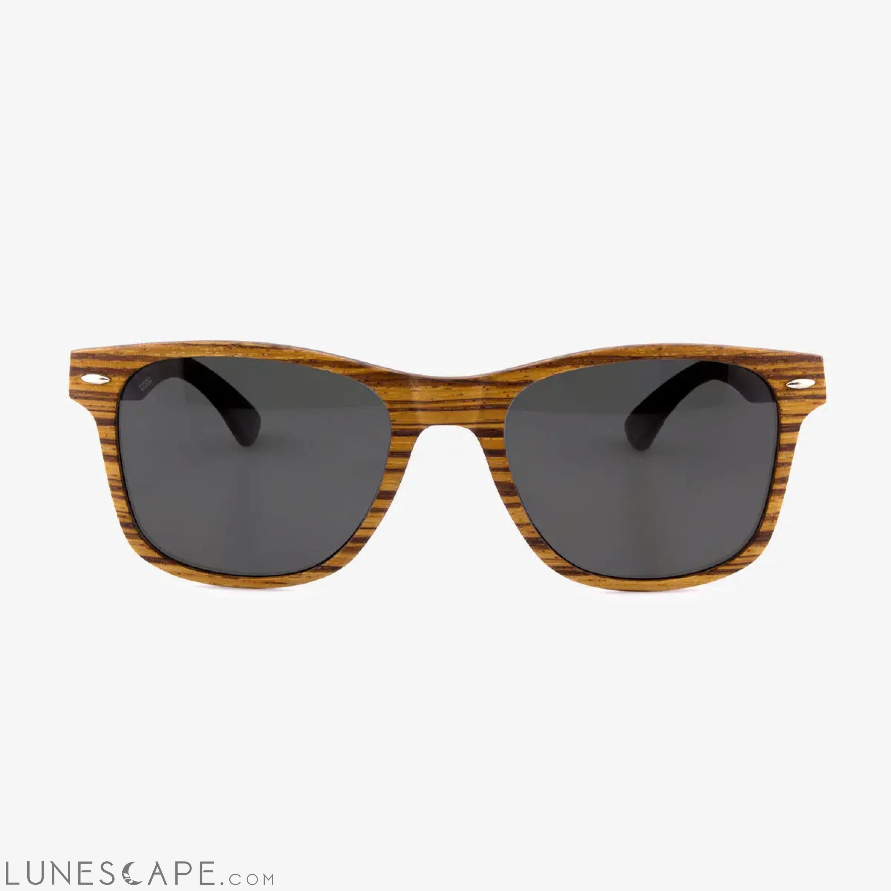 Delray SE - Wood & Carbon Fiber Sunglasses LUNESCAPE