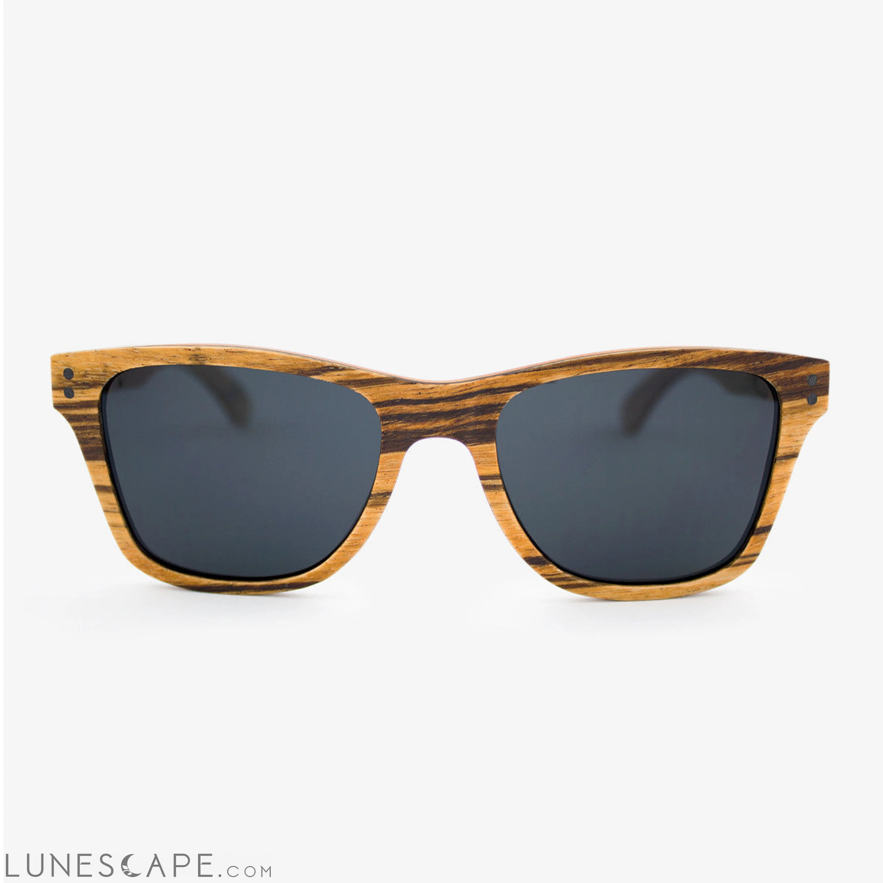 Delray - Wood Sunglasses LUNESCAPE