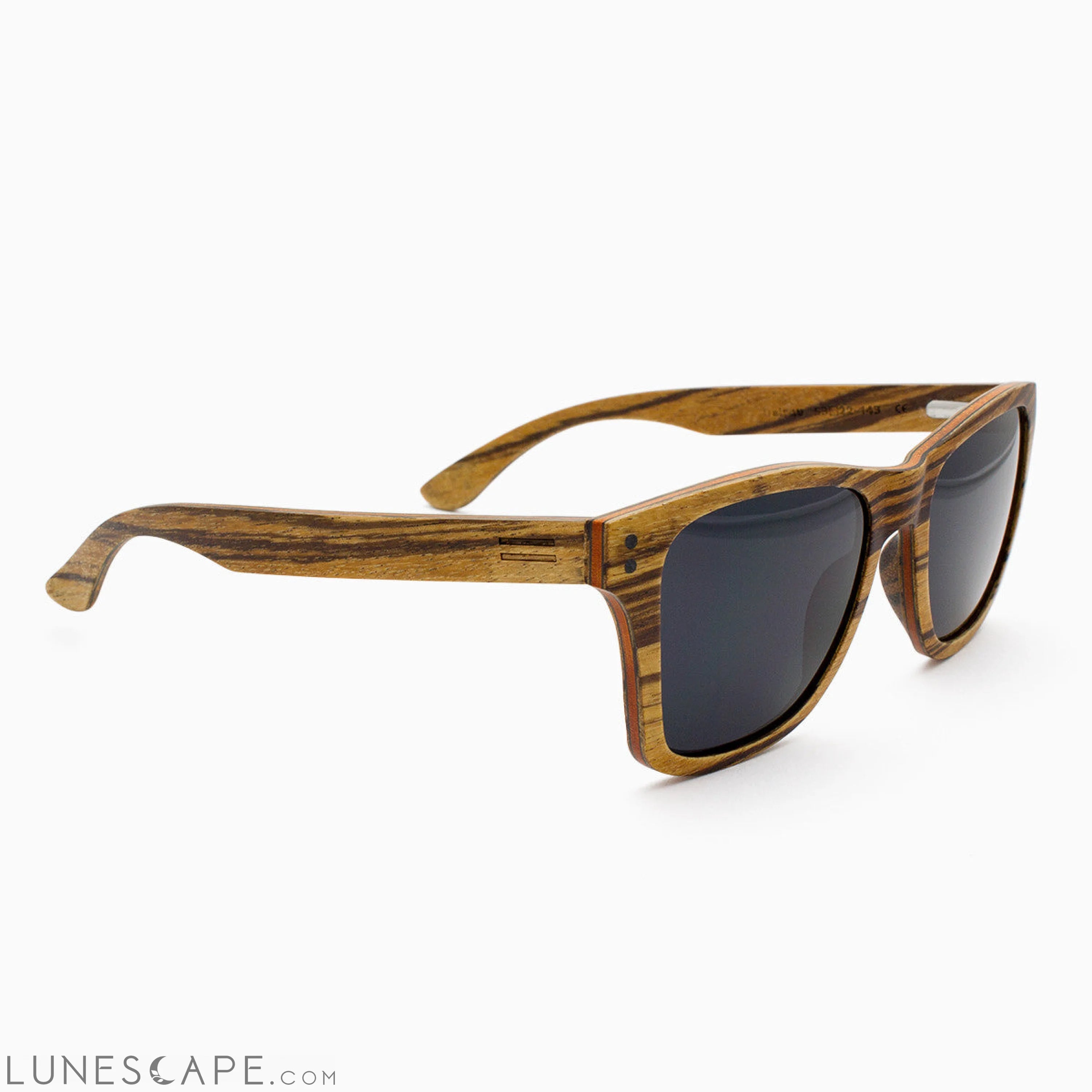 Delray - Wood Sunglasses LUNESCAPE