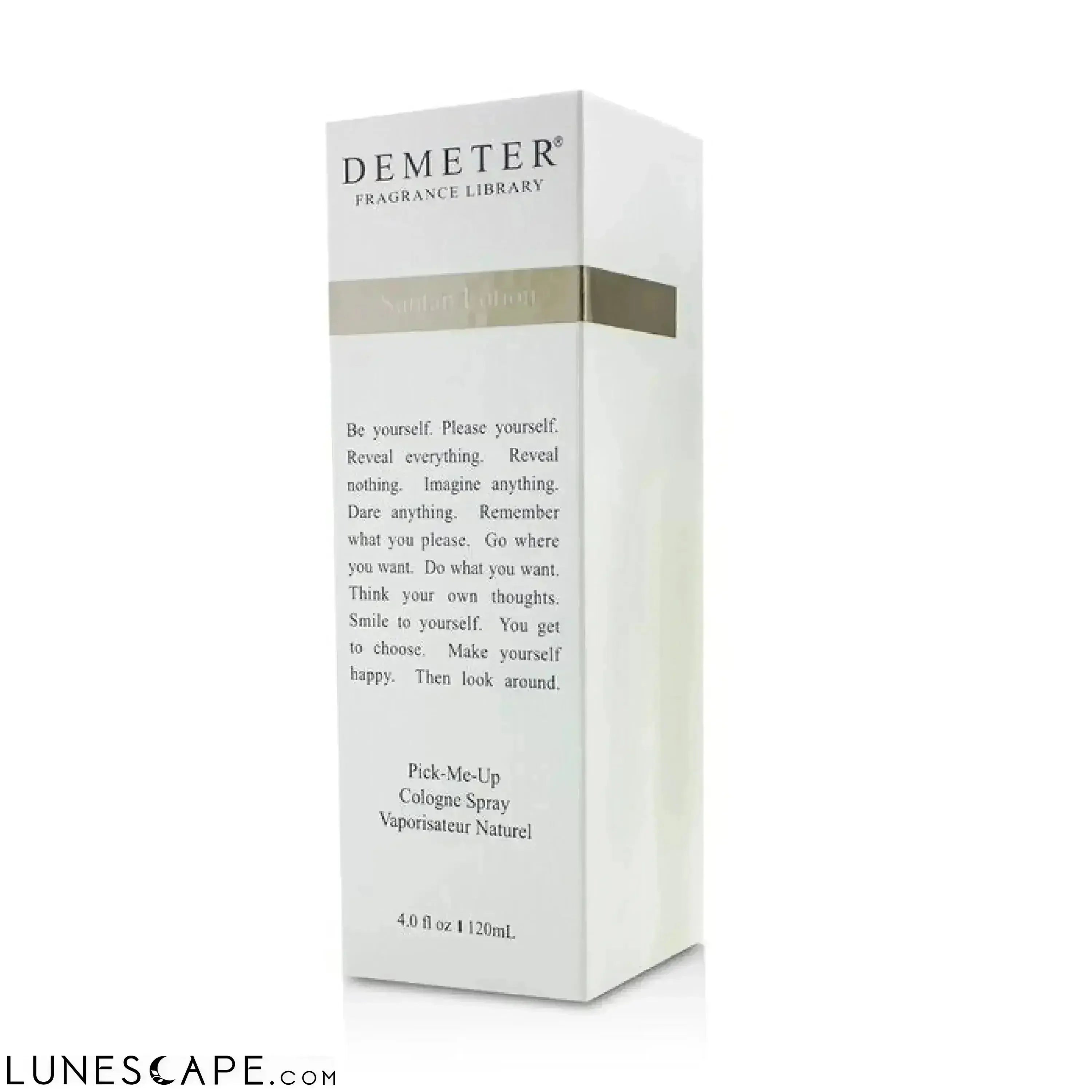 DEMETER - Suntan Lotion Cologne Spray LUNESCAPE