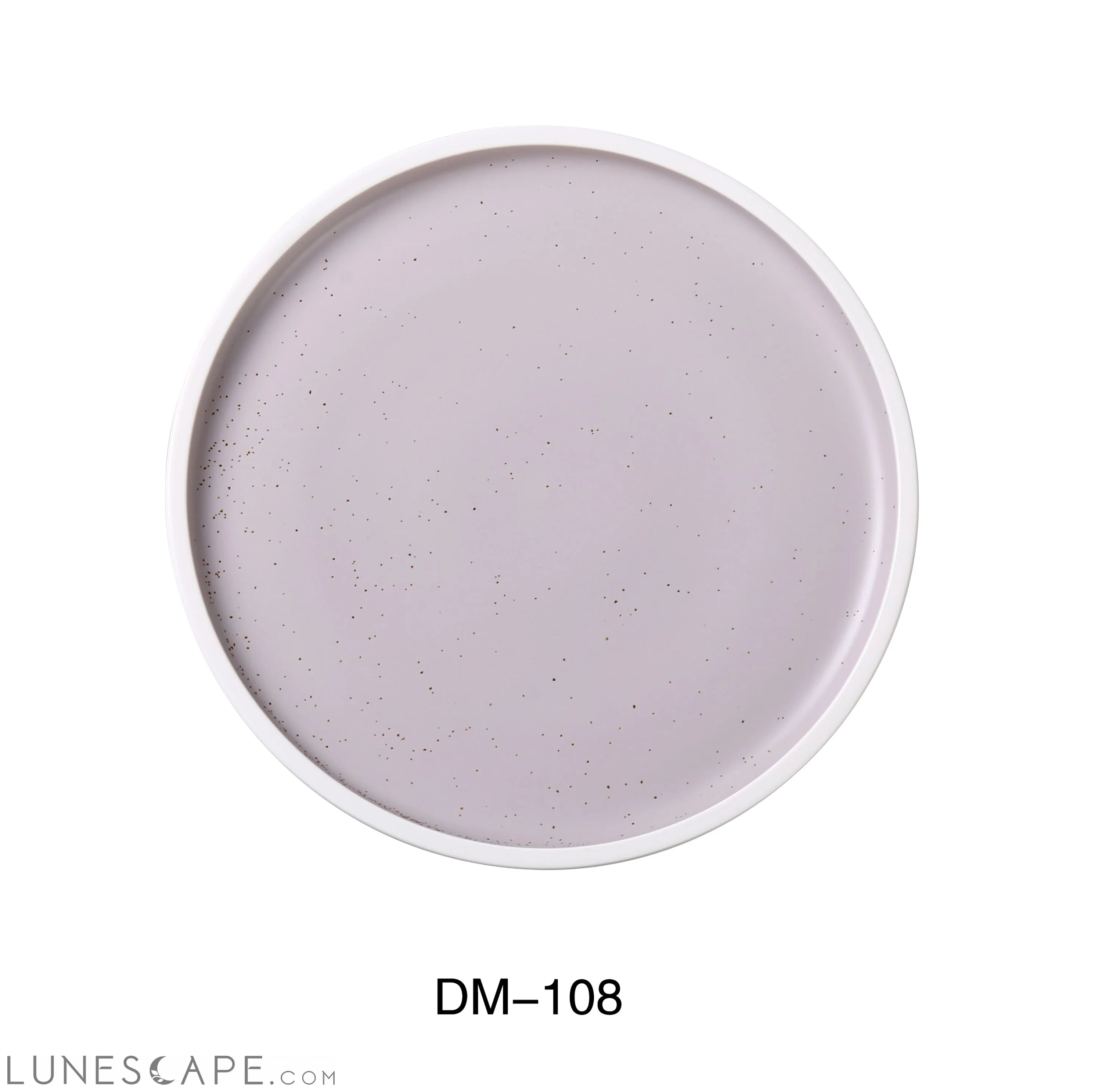 Denmark 8" X 3/4" ROUND SALAD PLATE WITH UPRIGHT RIM LUNESCAPE