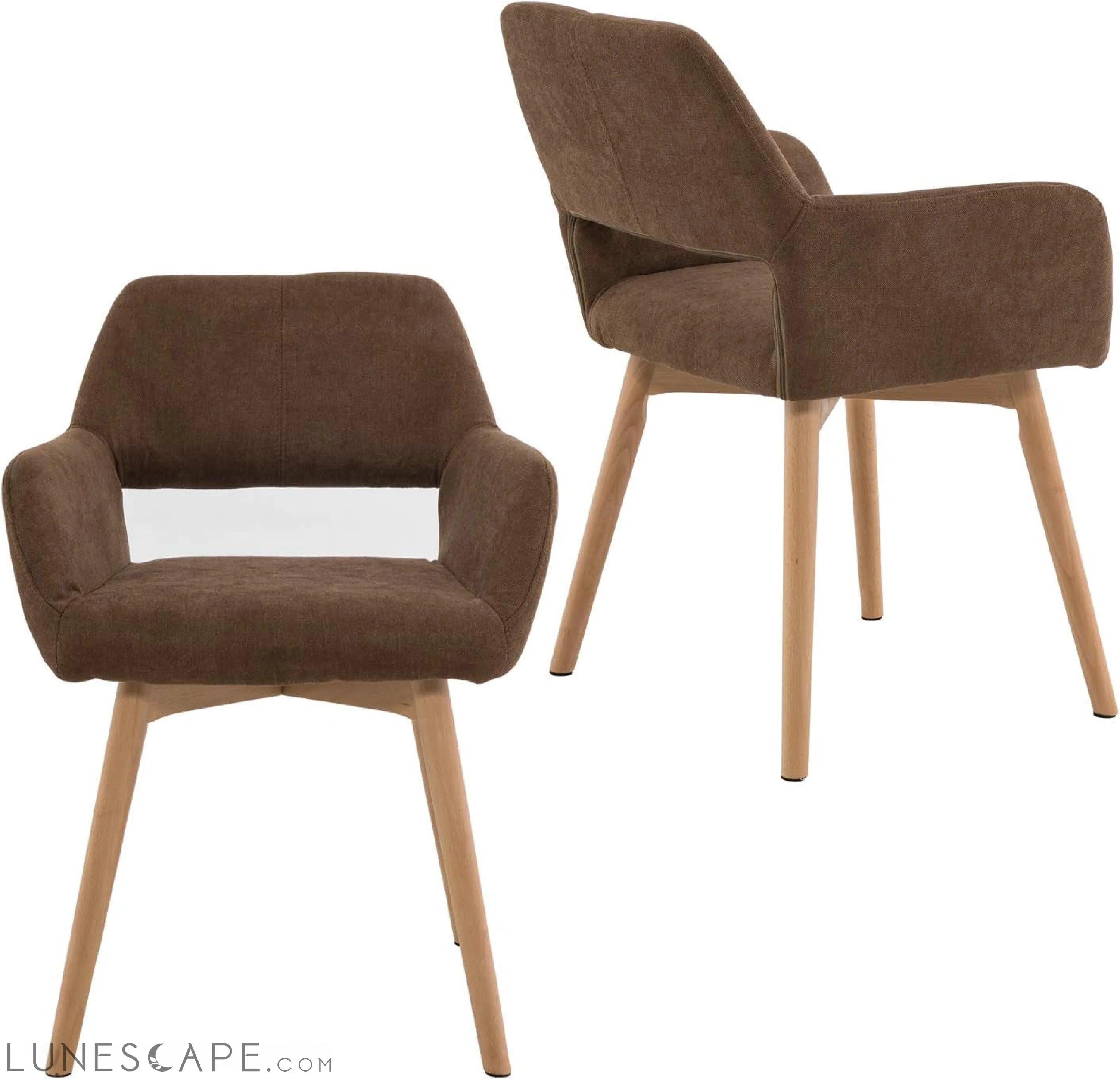 Desk Chair No Wheels Vanity Chair Makeup Chair Comfy Accent Chair for LUNESCAPE