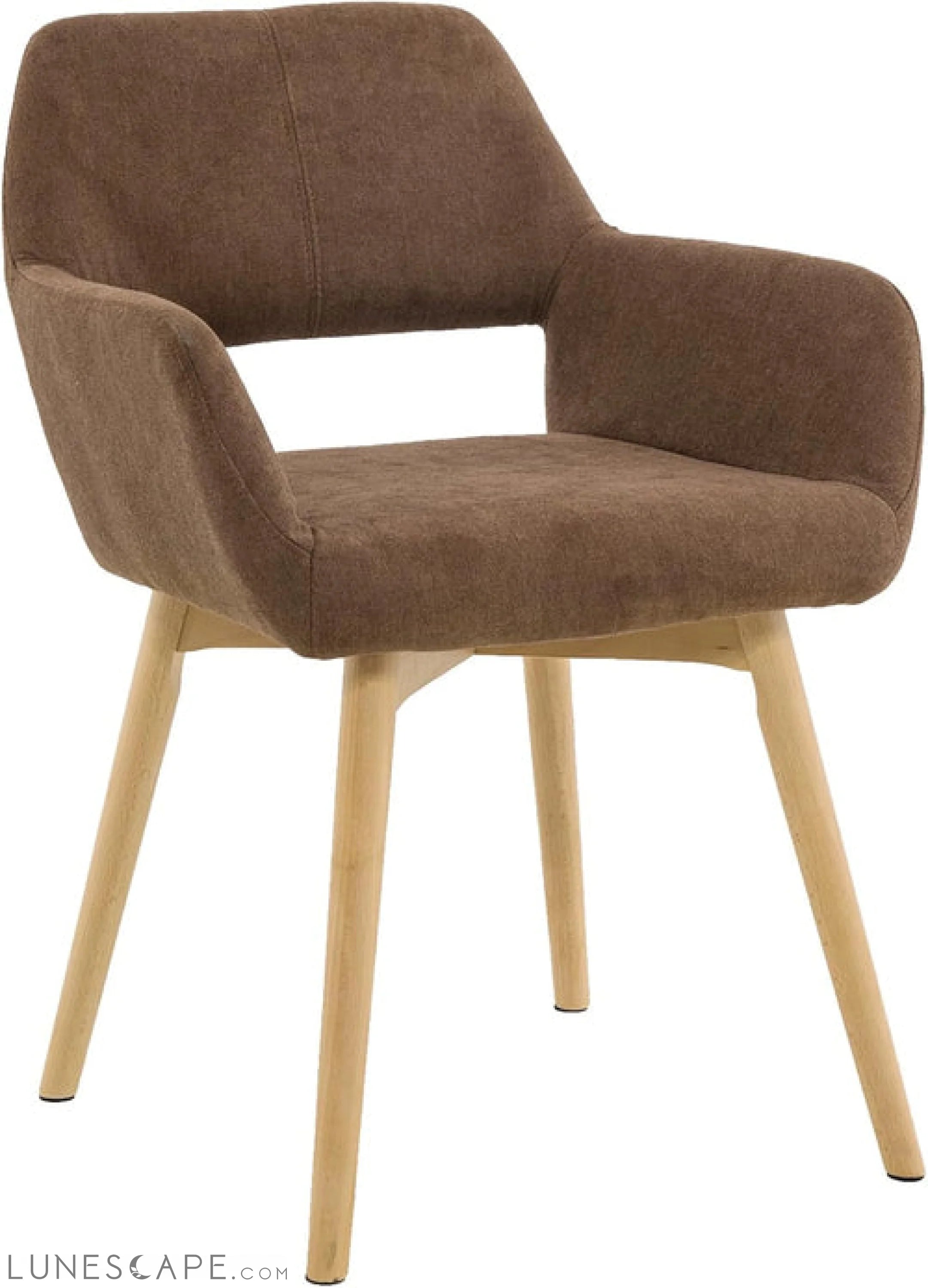 Desk Chair No Wheels Vanity Chair Makeup Chair Comfy Accent Chair for LUNESCAPE