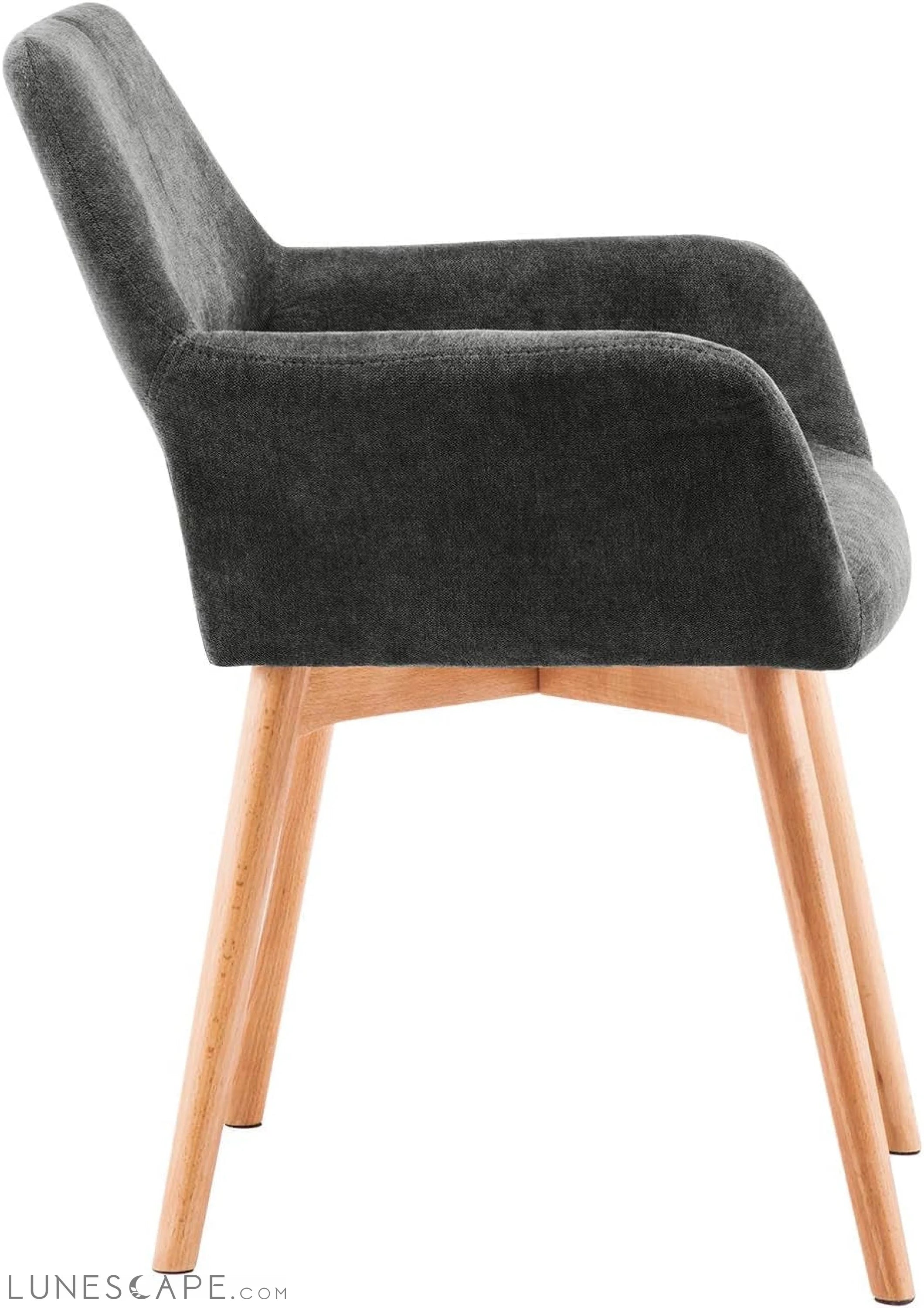 Desk Chair No Wheels Vanity Chair Makeup Chair Comfy Accent Chair for LUNESCAPE