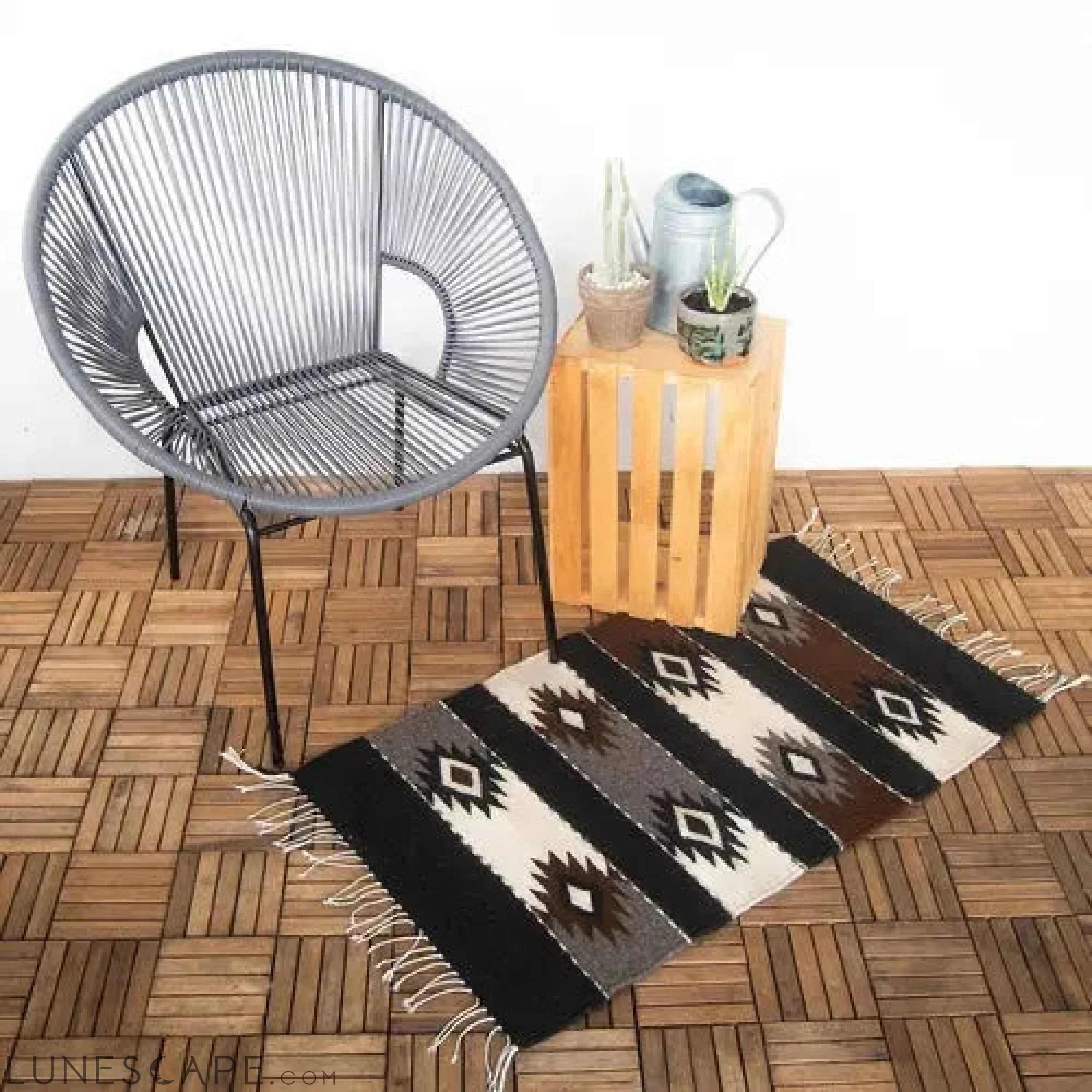Diamonds Mexican Rug LUNESCAPE