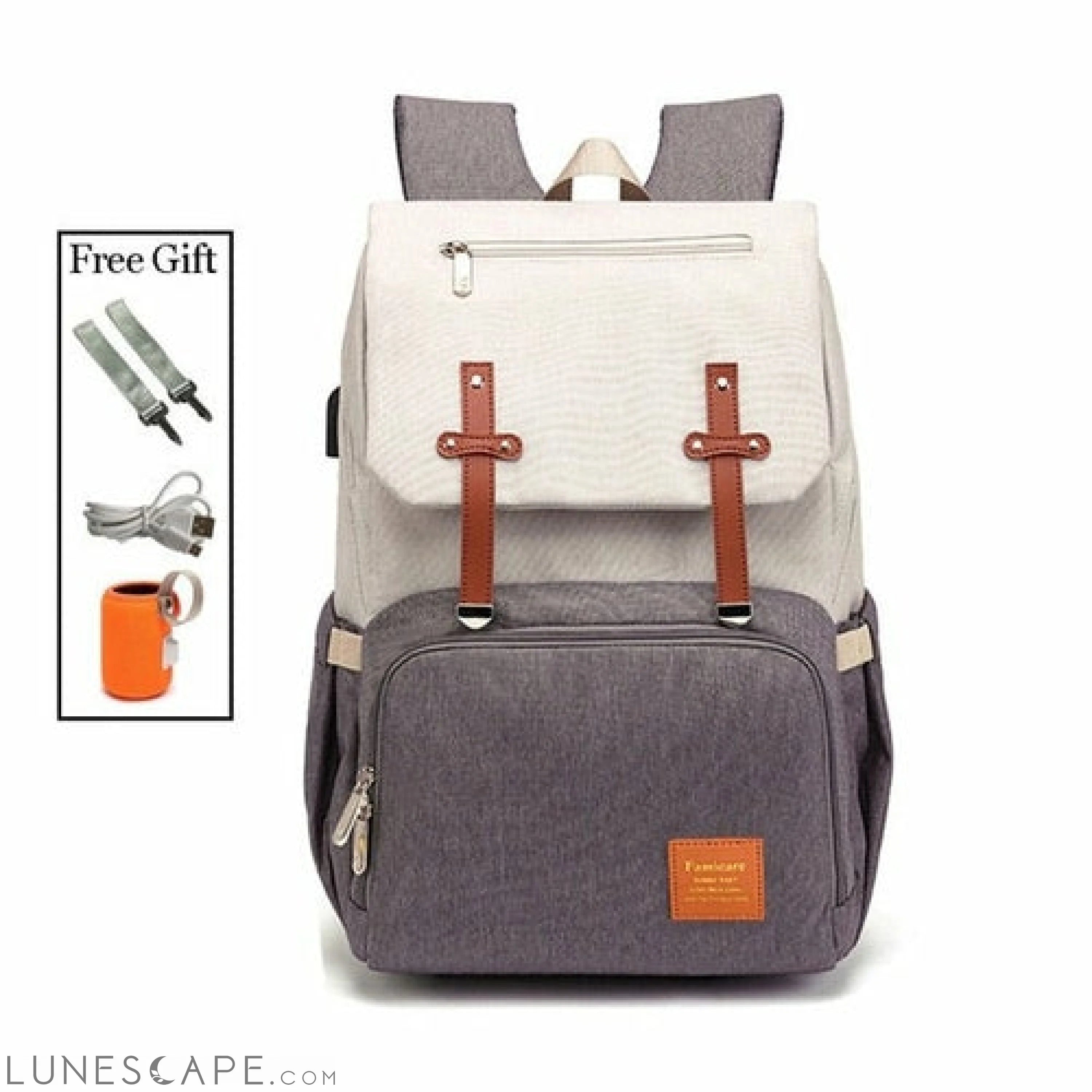 Diaper Bag Mummy Daddy Backpack Baby Stroller Waterproof Oxford LUNESCAPE