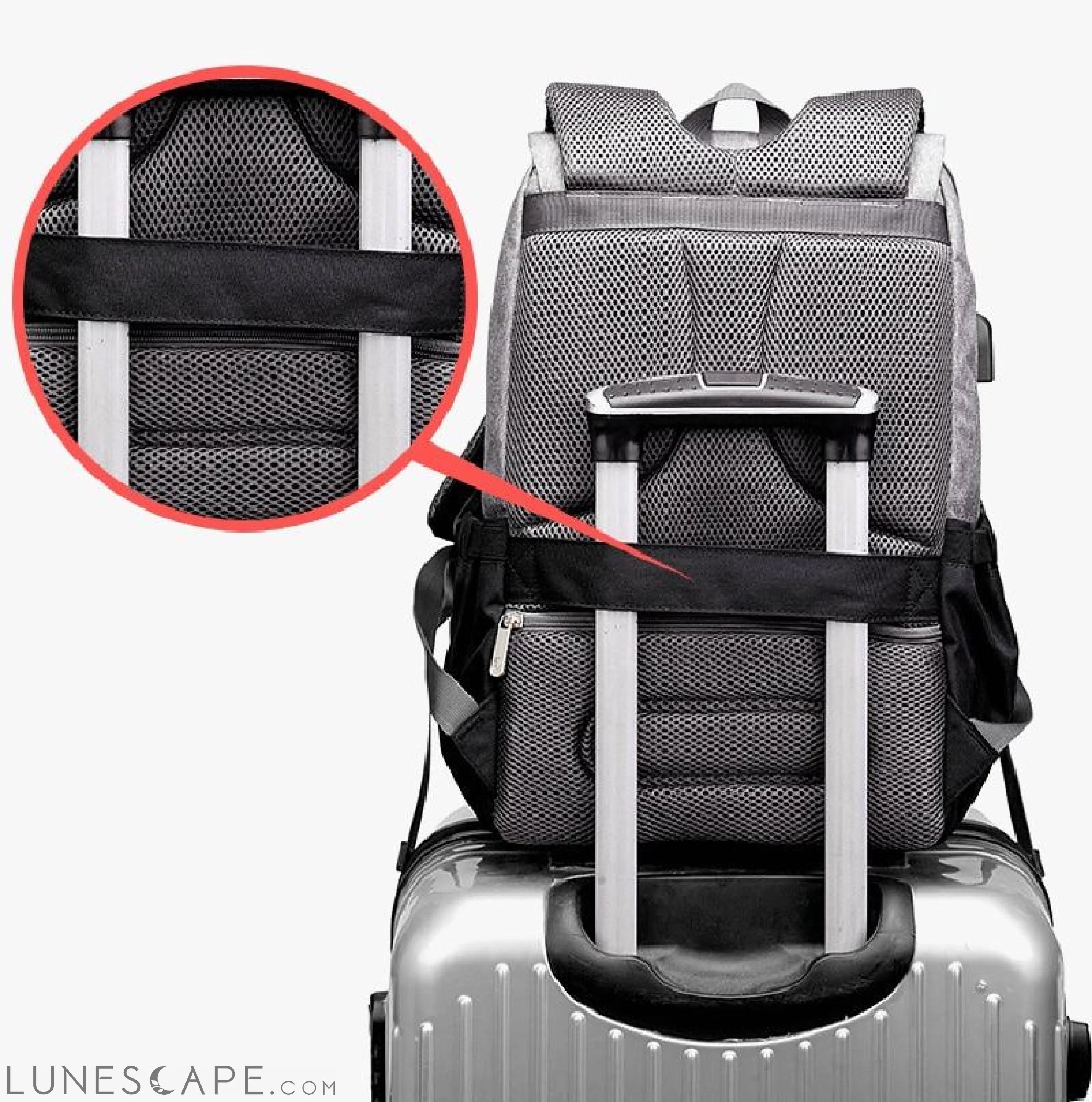 Diaper Bag Mummy Daddy Backpack Baby Stroller Waterproof Oxford LUNESCAPE