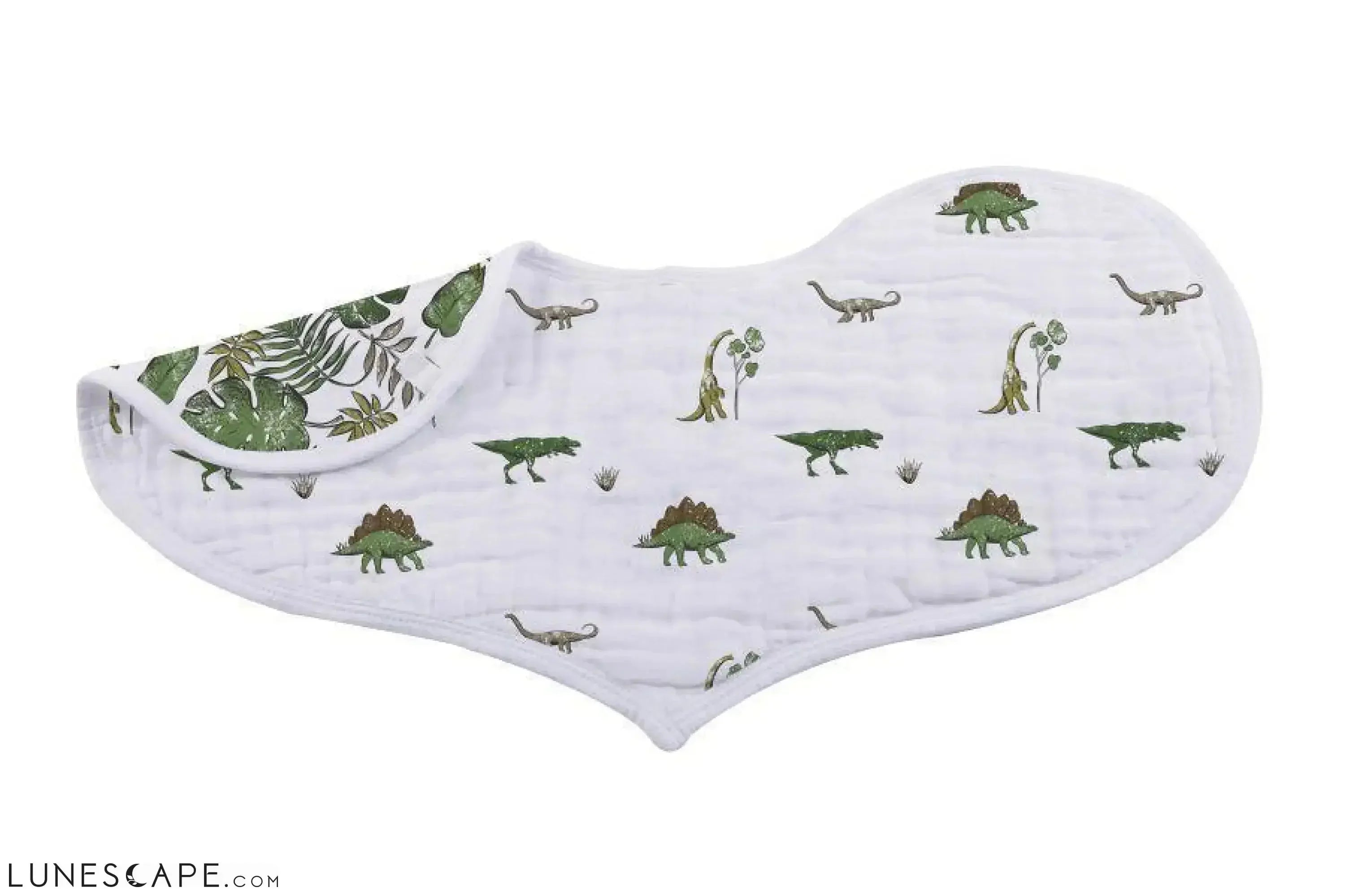 Dino Days Heart Bibs - Set of 2 LUNESCAPE