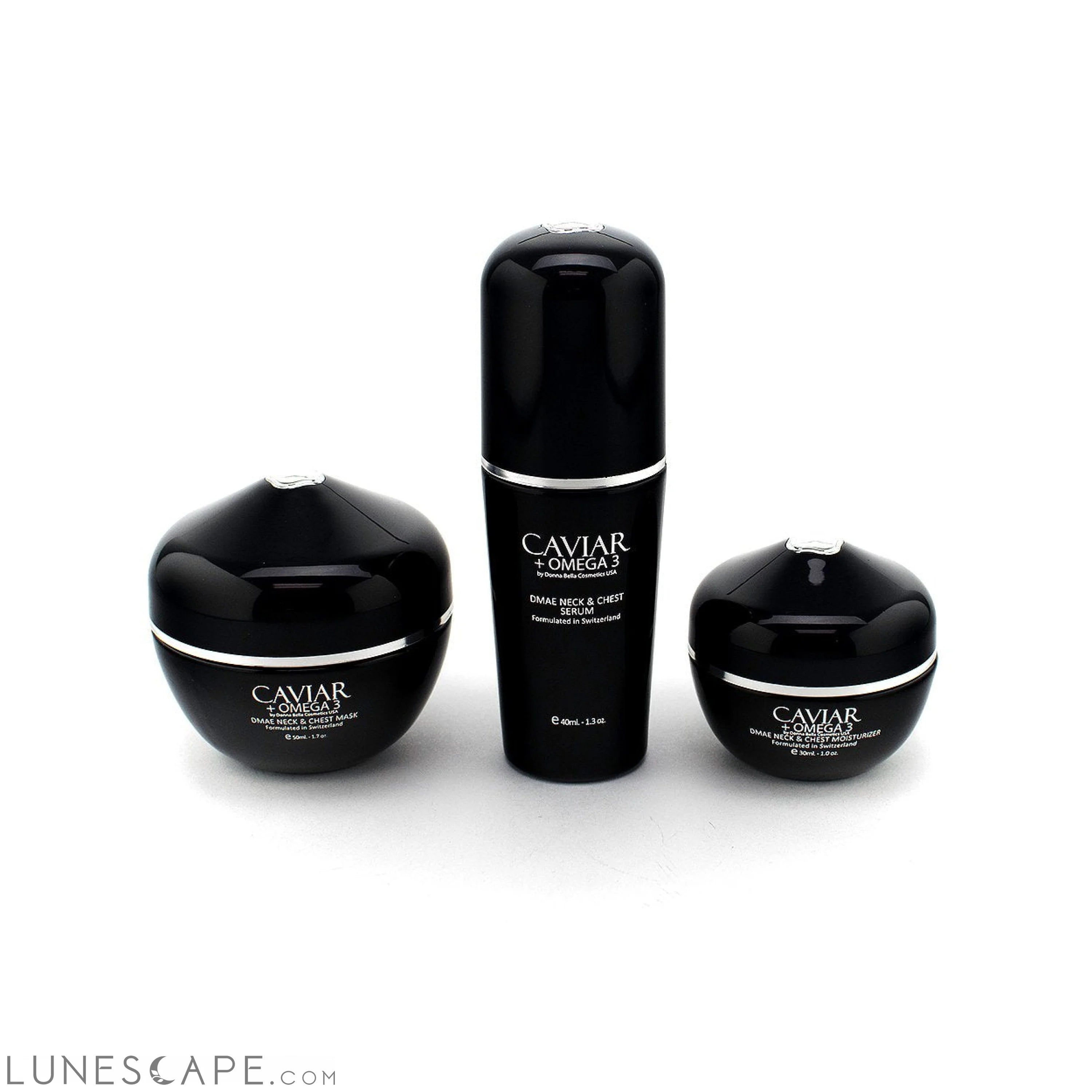 Dmae + Caviar + Omega 3 Set LUNESCAPE