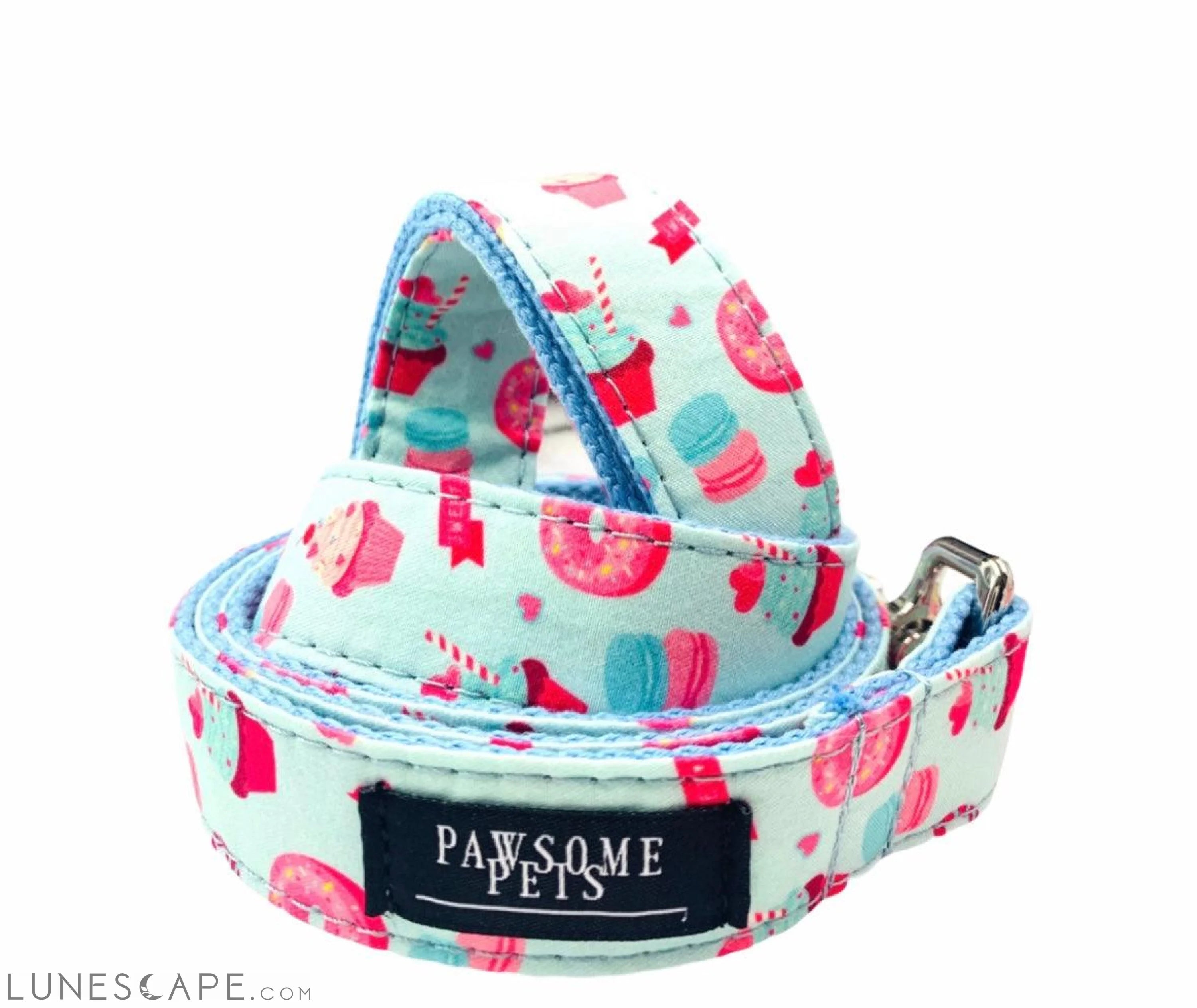 Dog Harness, Leash & Bandana Step in Bundle - Donut Bonut (2 Pieces) LUNESCAPE