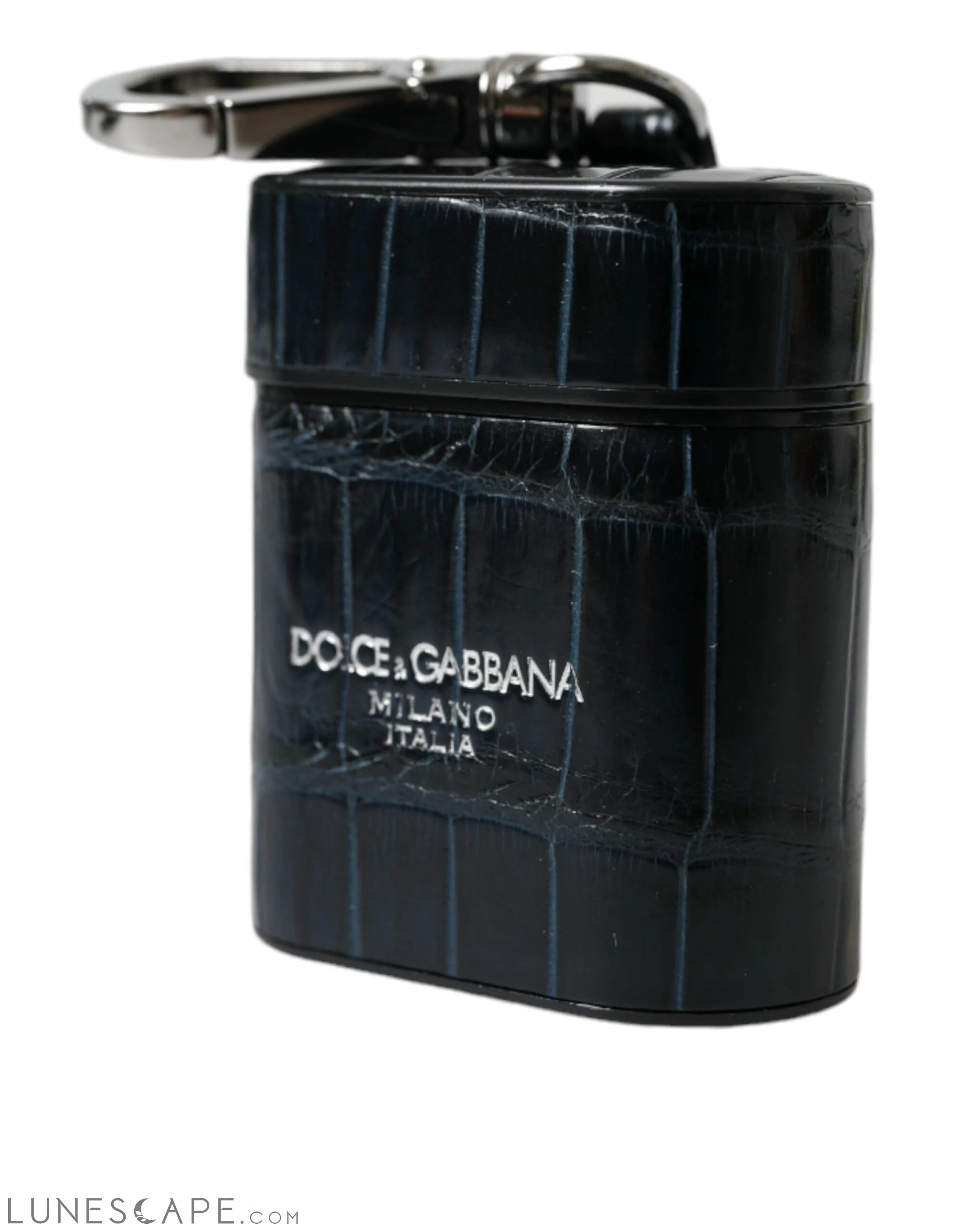 Dolce & Gabbana Chic Crocodile Leather Airpods Case LUNESCAPE