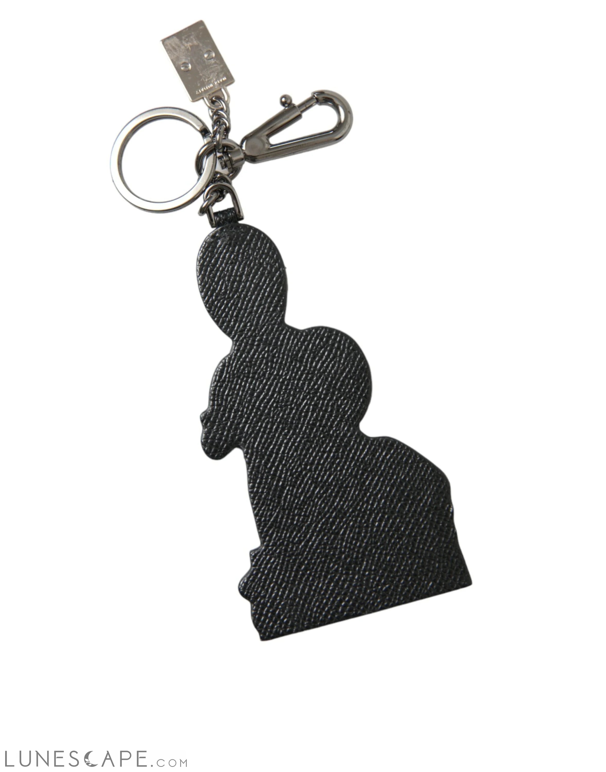 Dolce & Gabbana Elegant Multicolor Leather Keychain LUNESCAPE