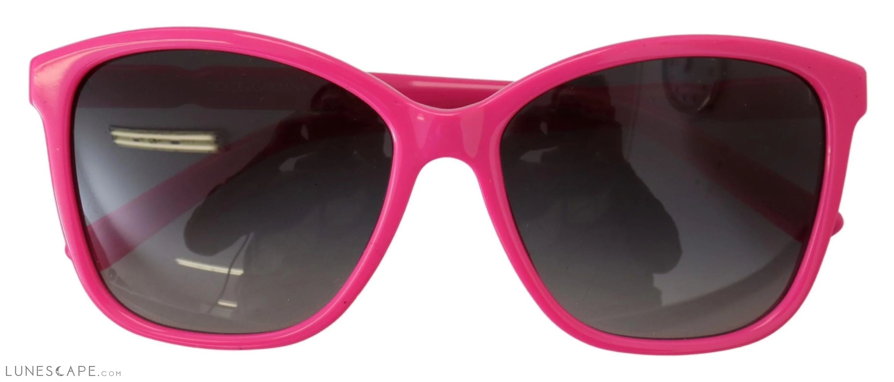 Dolce & Gabbana Elegant Pink Round Sunglasses for Women LUNESCAPE