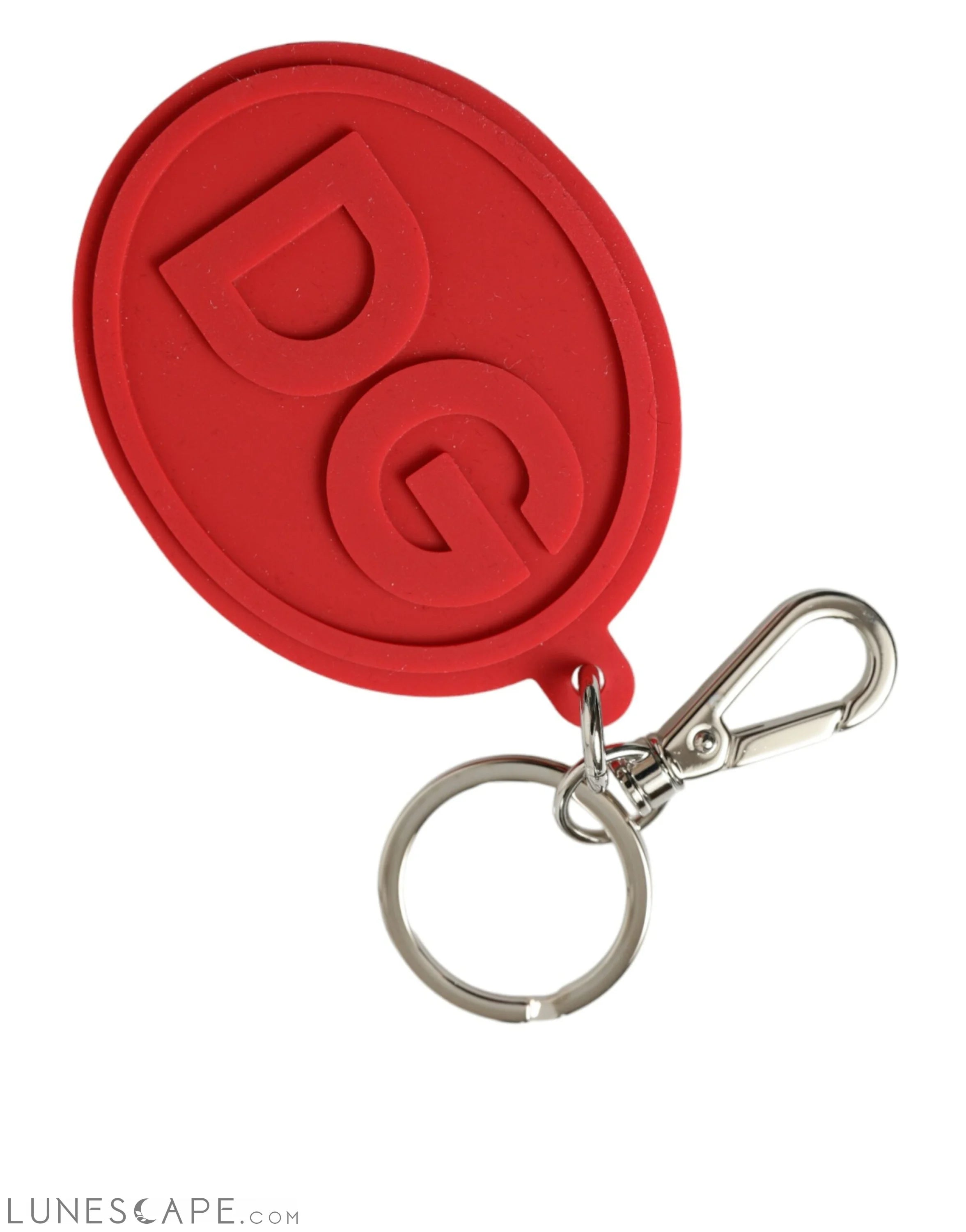 Dolce & Gabbana Elegant Red Trifold Key Holder Case LUNESCAPE