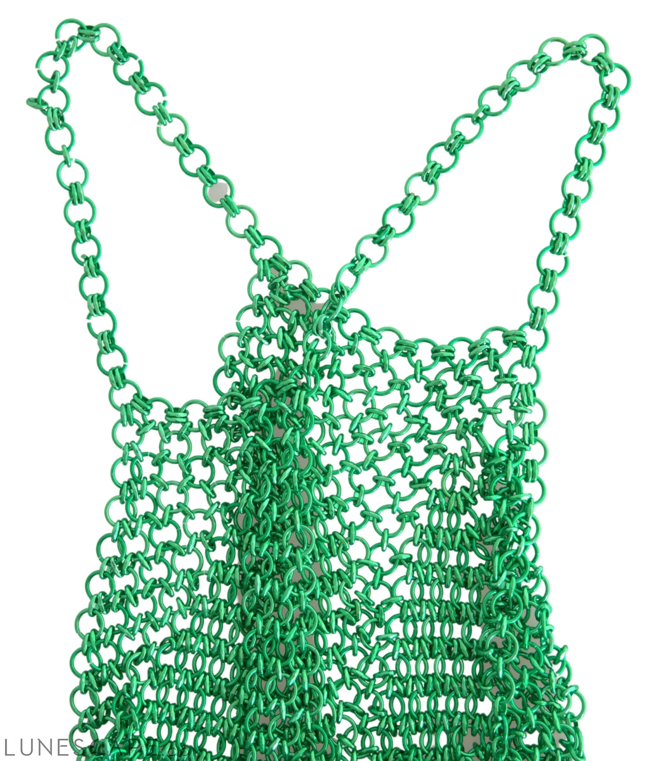 Dolce & Gabbana Emerald Halter Cropped Tank Top LUNESCAPE