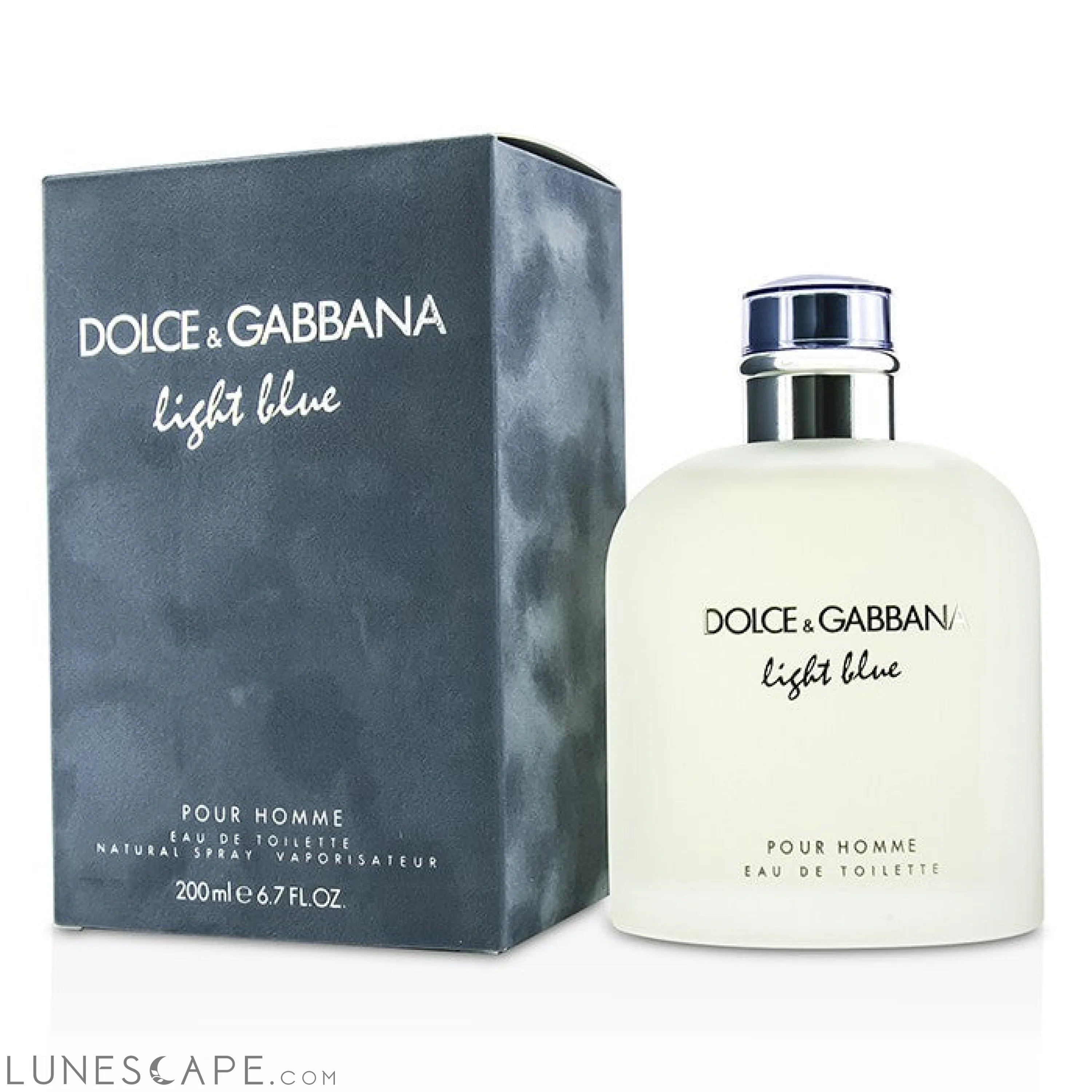 DOLCE & GABBANA - Homme Light Blue Eau De Toilette Spray LUNESCAPE