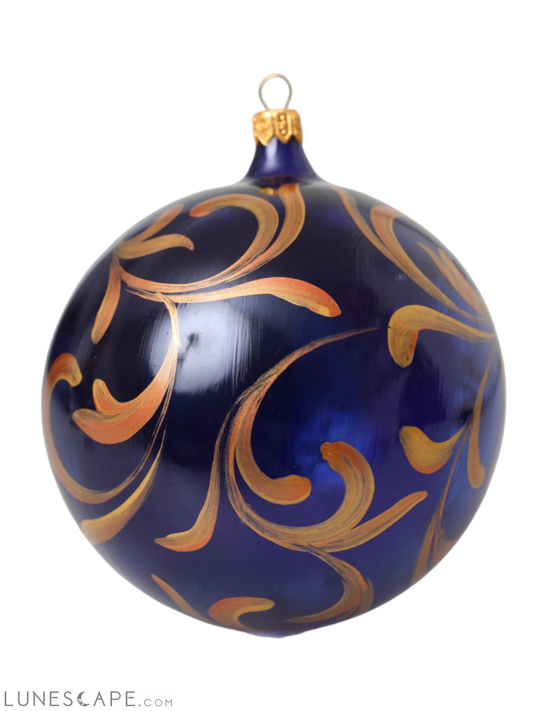 Dolce & Gabbana Multicolor Carretto Print Round Ornament Christmas Ball LUNESCAPE