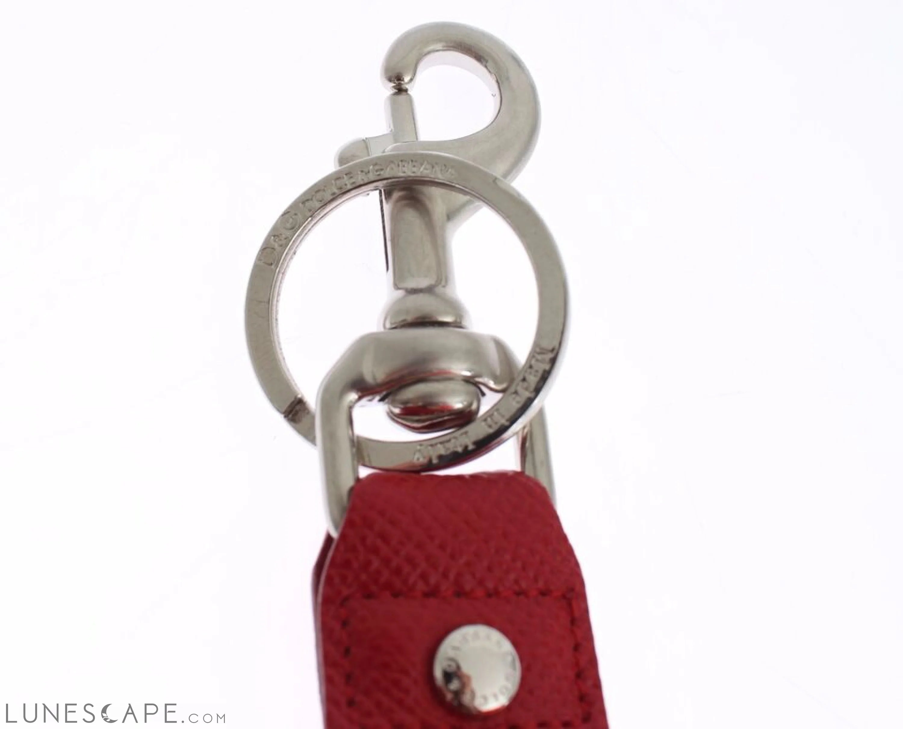 Dolce & Gabbana Multicolor Sicily Raffia Leather Keychain LUNESCAPE