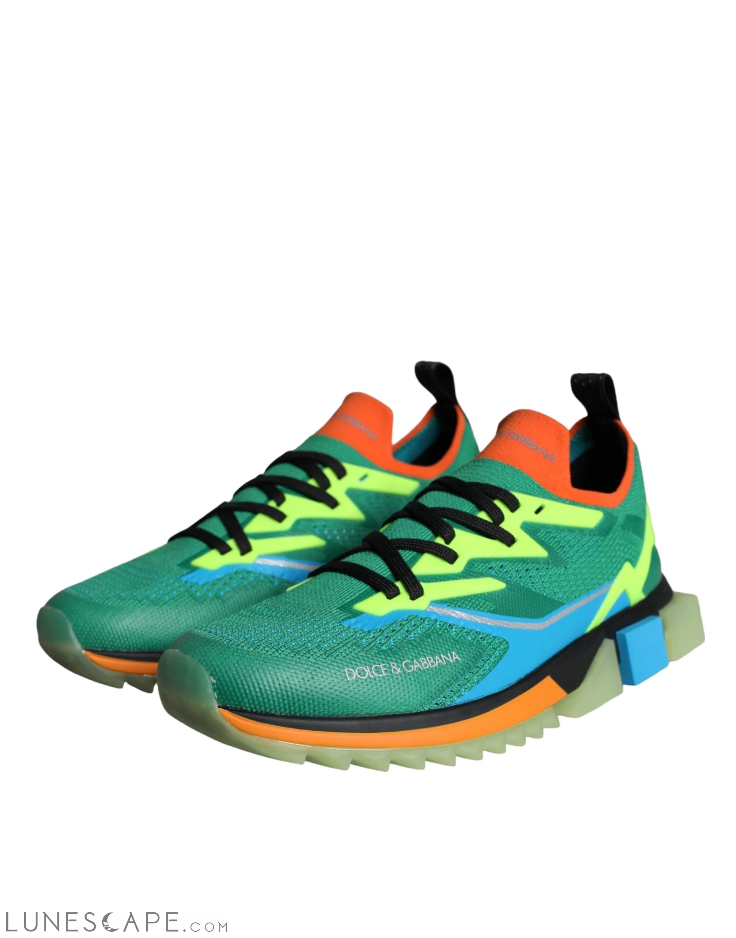 Dolce & Gabbana Multicolor Super King Low Top Sneakers Shoes LUNESCAPE
