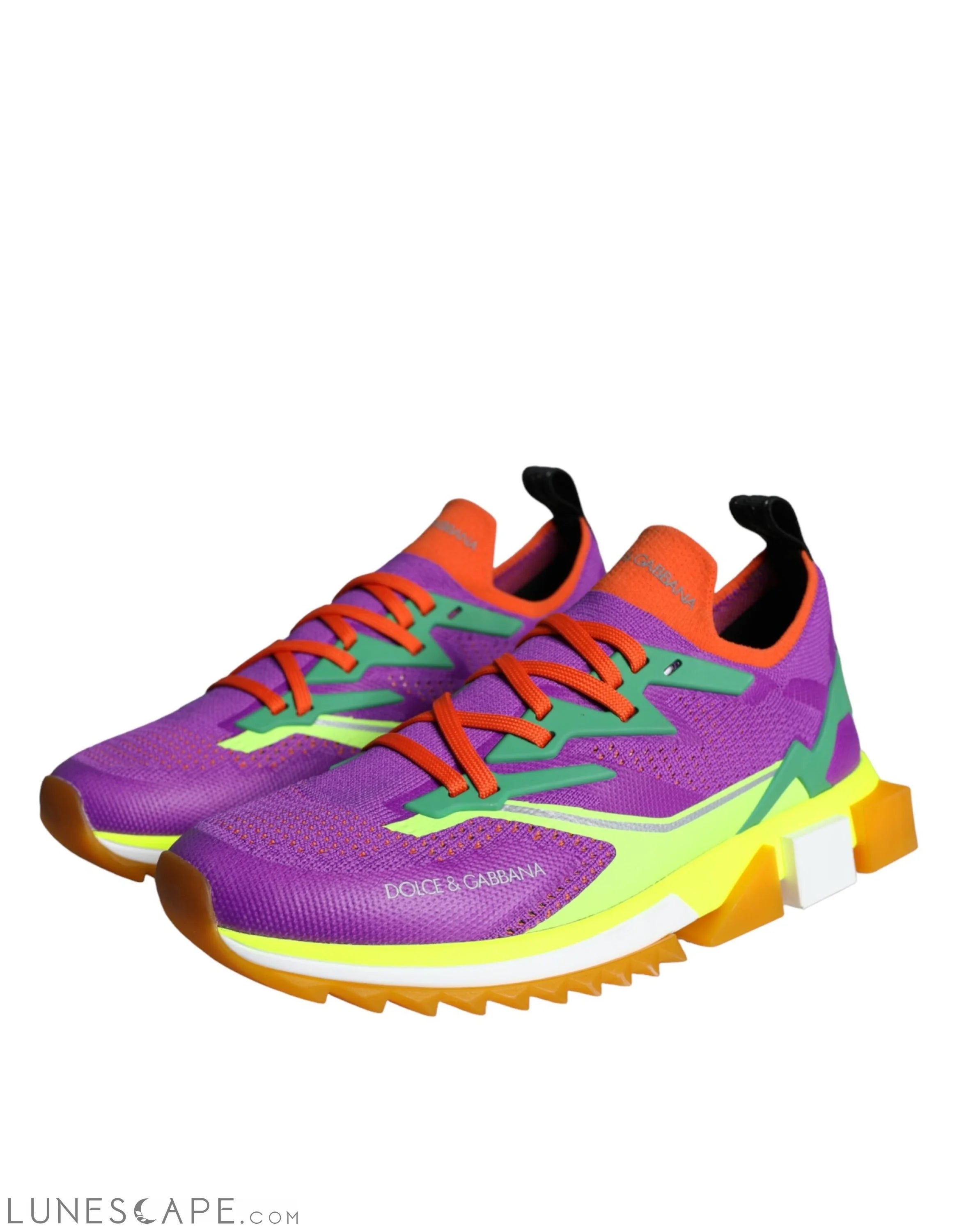 Dolce & Gabbana Multicolor Super King Low Top Sneakers Shoes LUNESCAPE