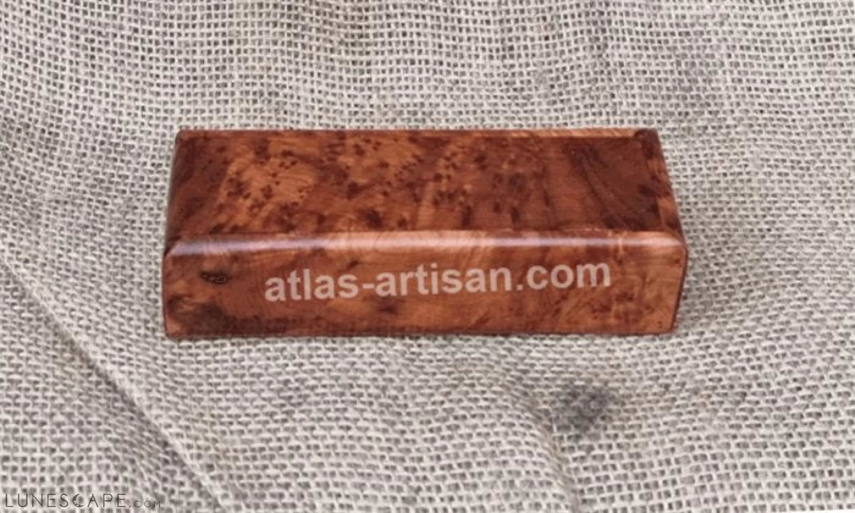 Dominos with Case Handmade Inlaid Wooden Intarsia Moroccan Marquetry LUNESCAPE