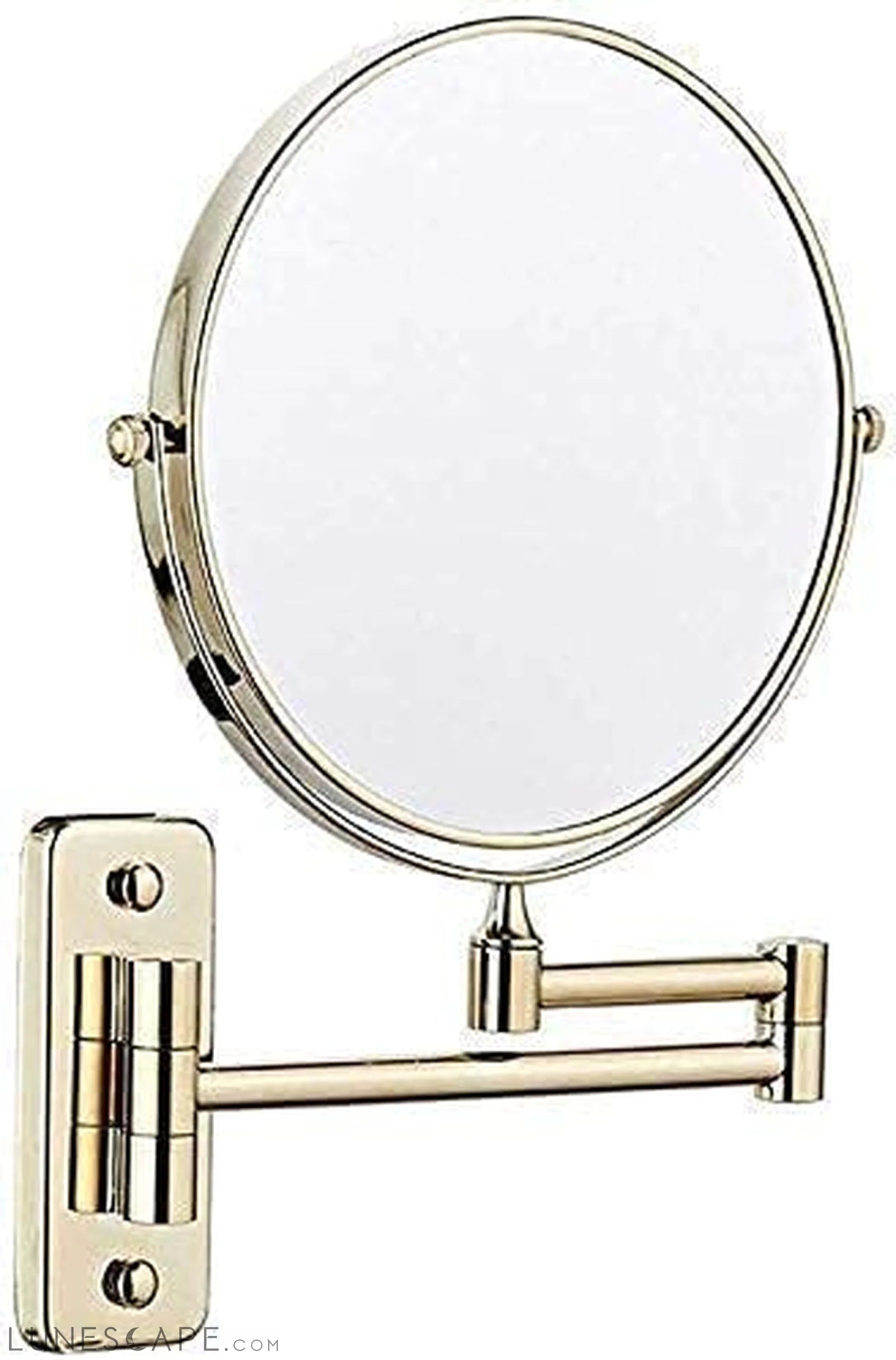 Double-Sided Vanity Mirror with 3X Magnification LUNESCAPE