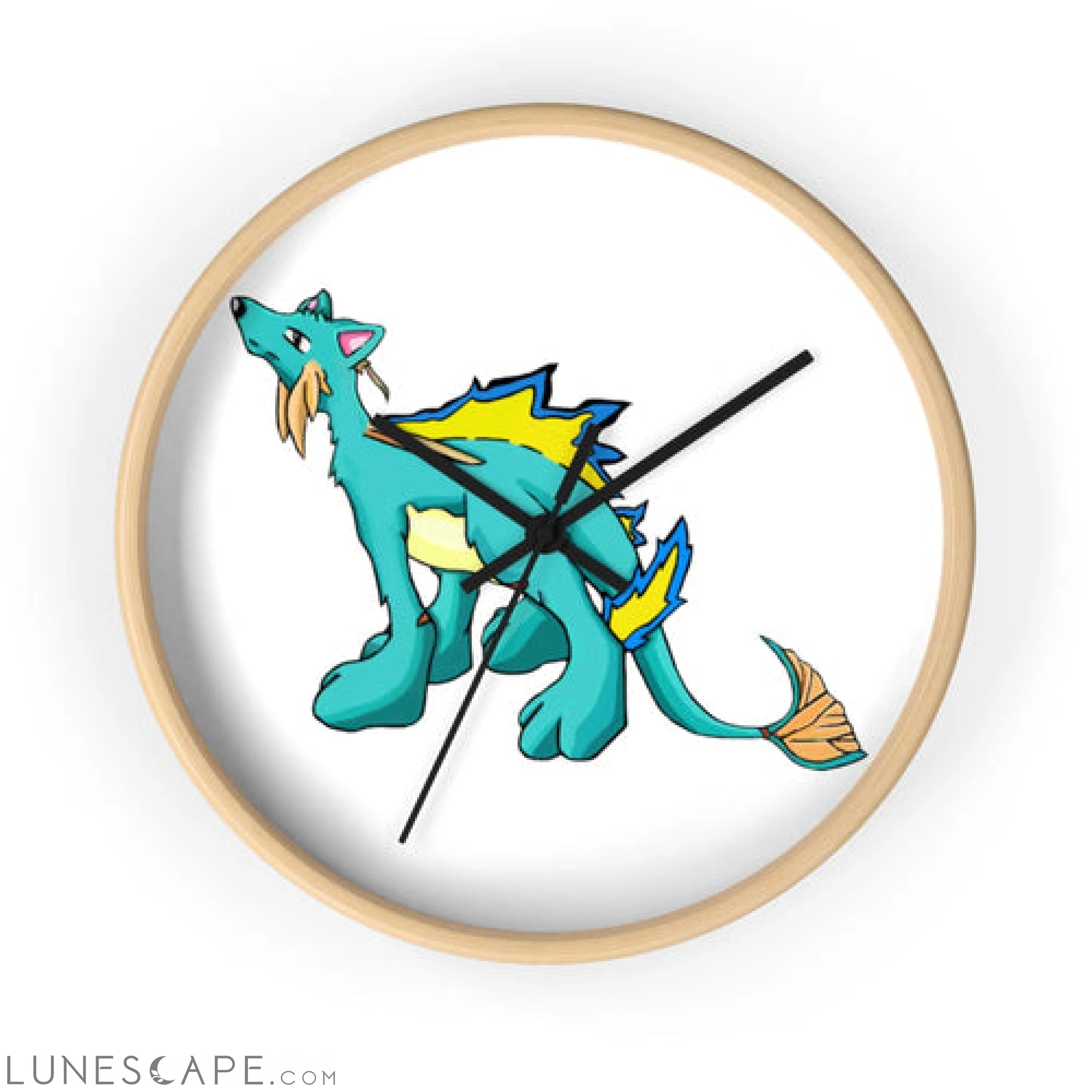 Doudro Wall clock LUNESCAPE