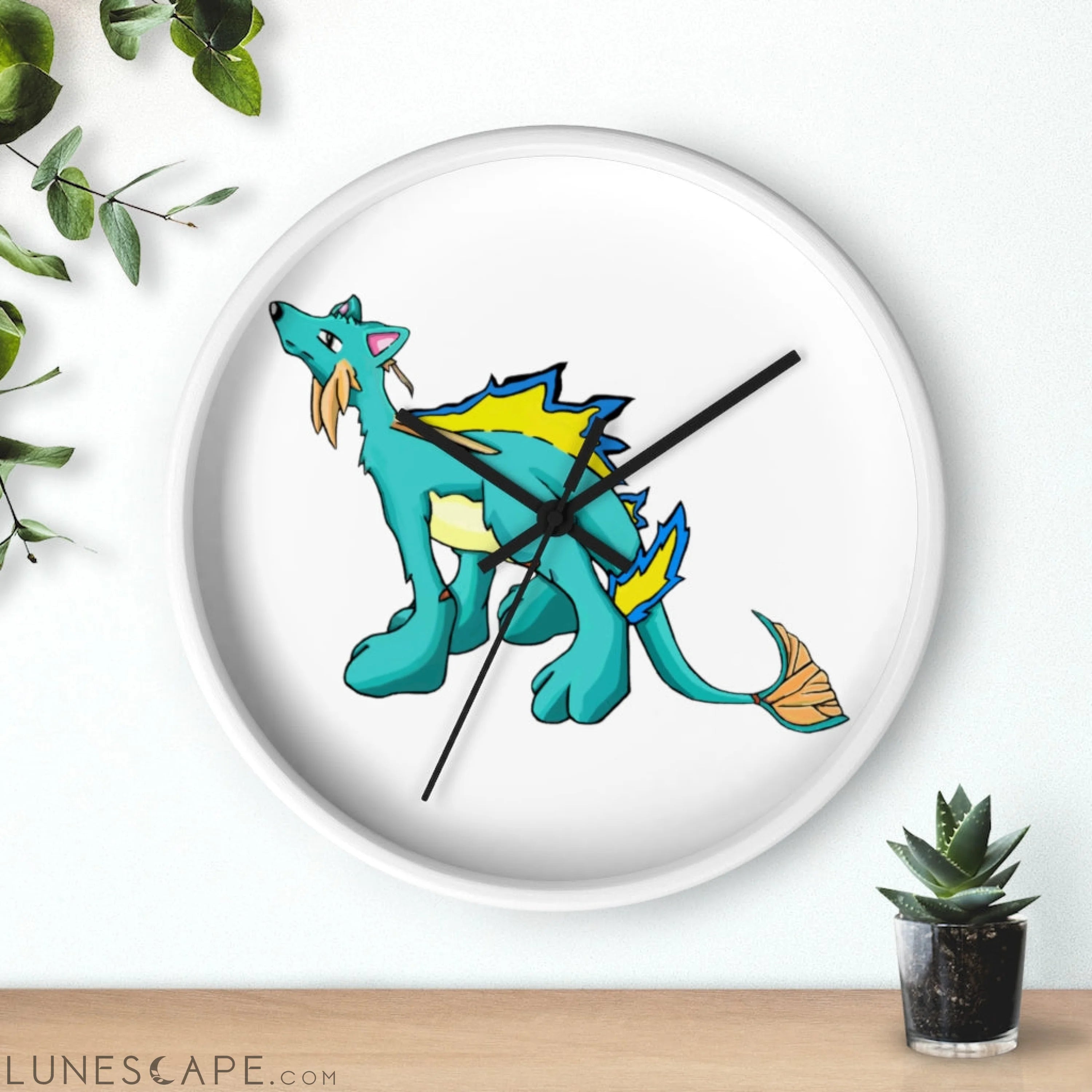Doudro Wall clock LUNESCAPE
