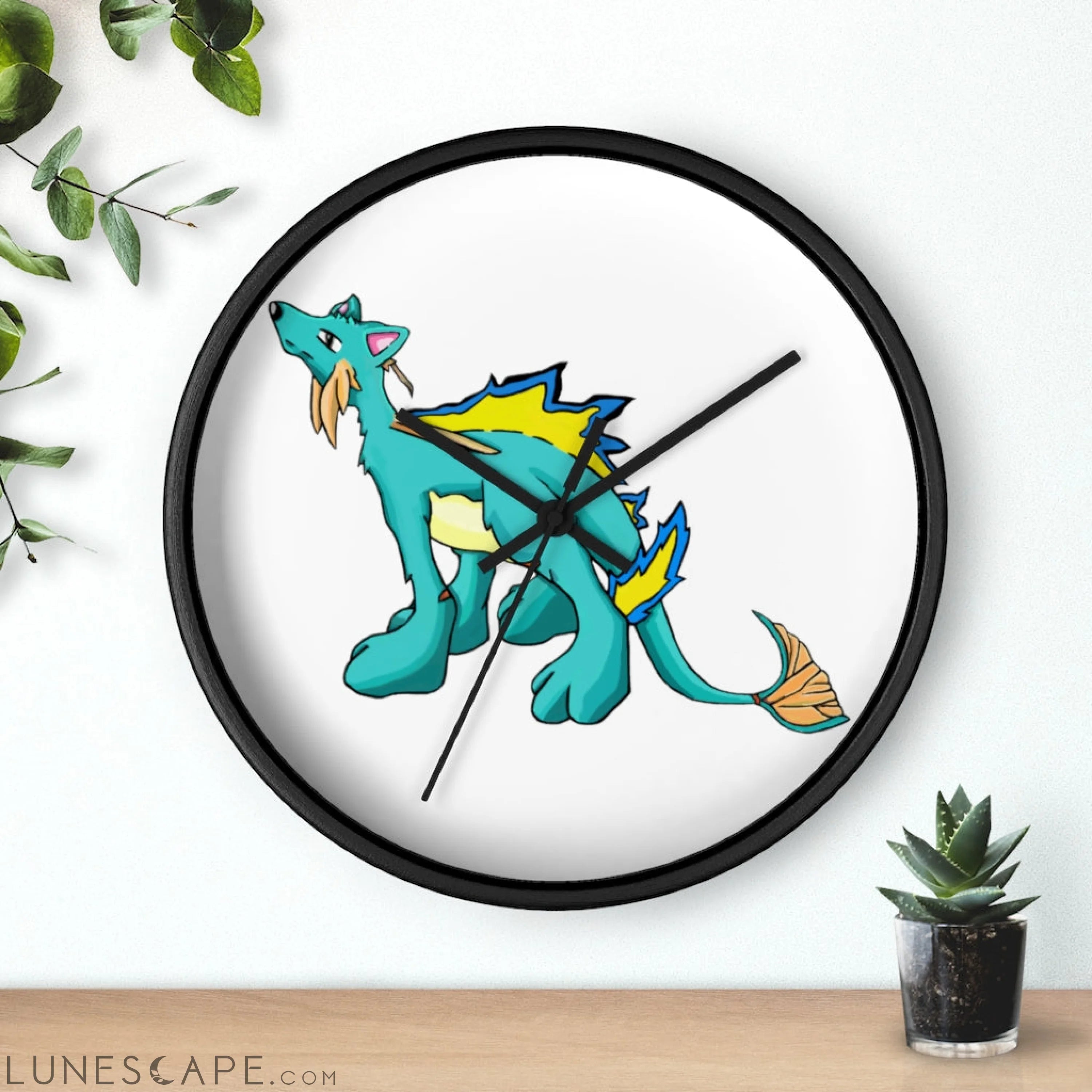 Doudro Wall clock LUNESCAPE