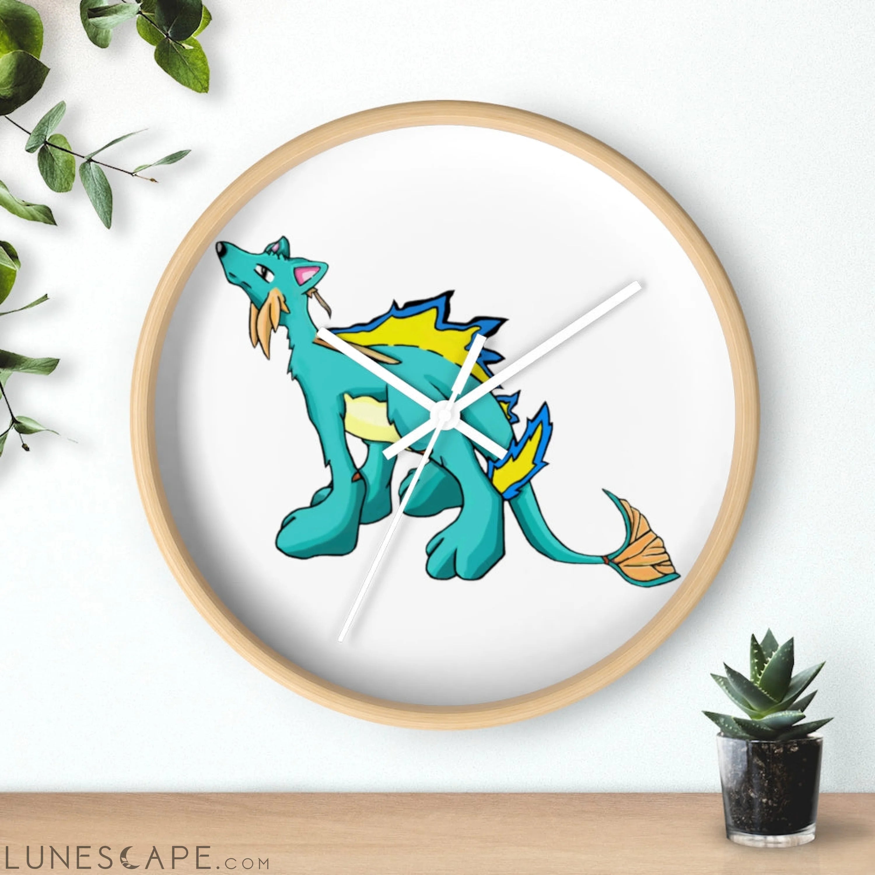 Doudro Wall clock LUNESCAPE