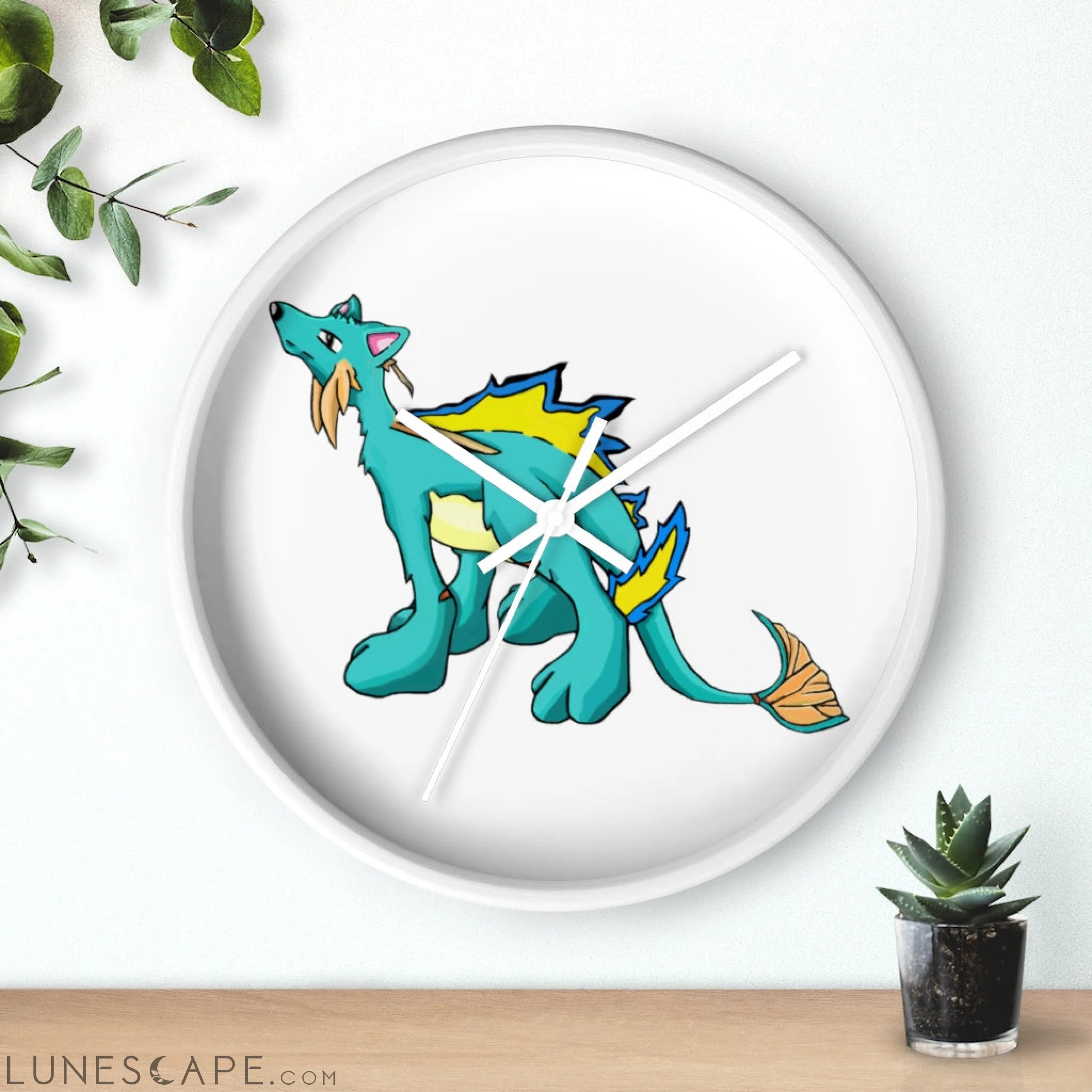 Doudro Wall clock LUNESCAPE