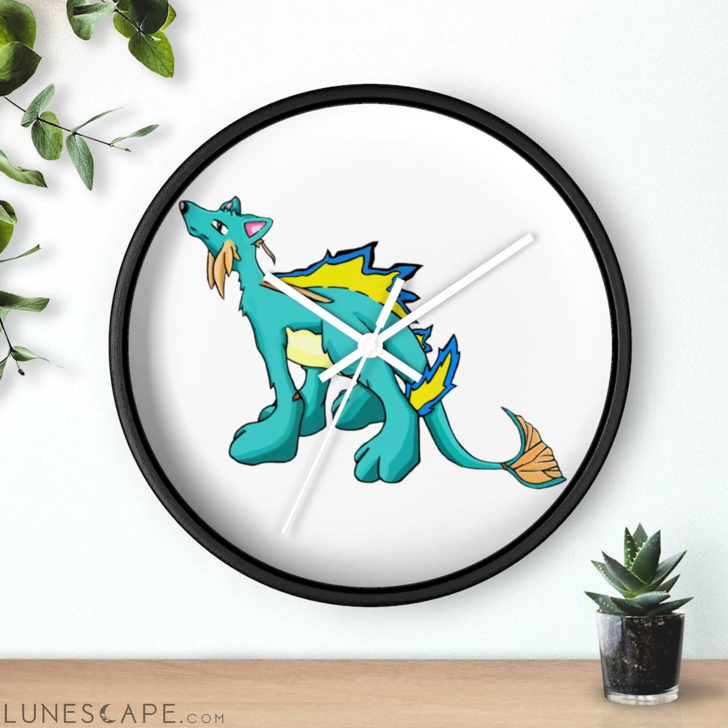 Doudro Wall clock LUNESCAPE