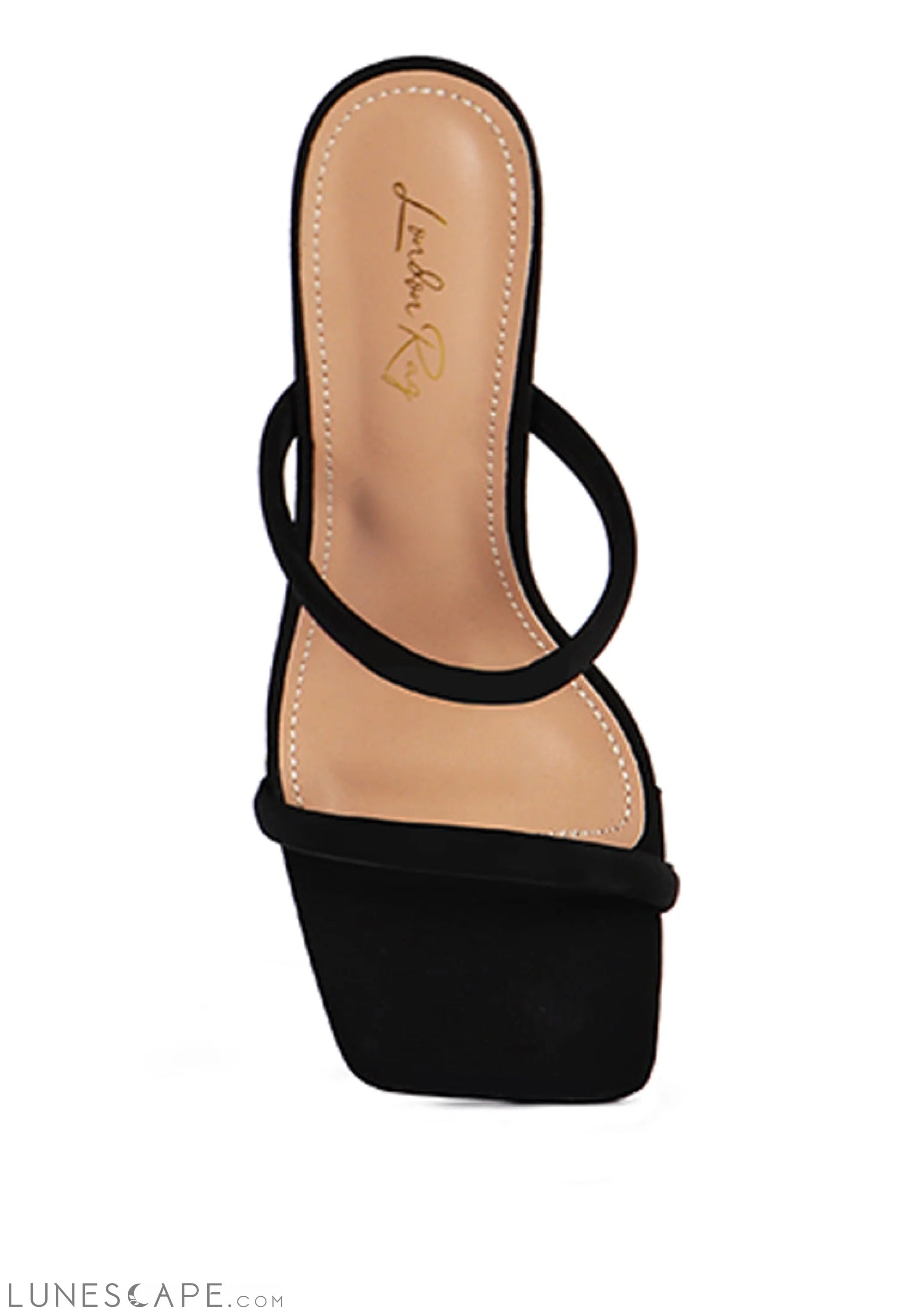 Downtown Double Strap Fantasy Heel Sandals LUNESCAPE